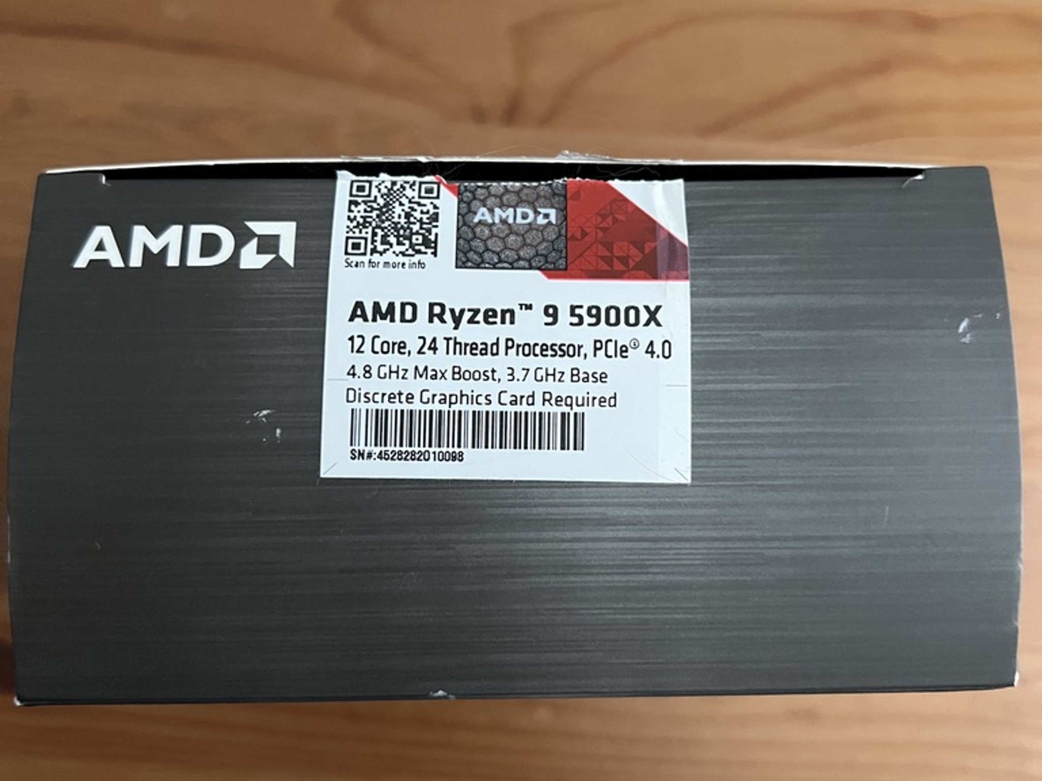 Used AMD Ryzen 9 5900x