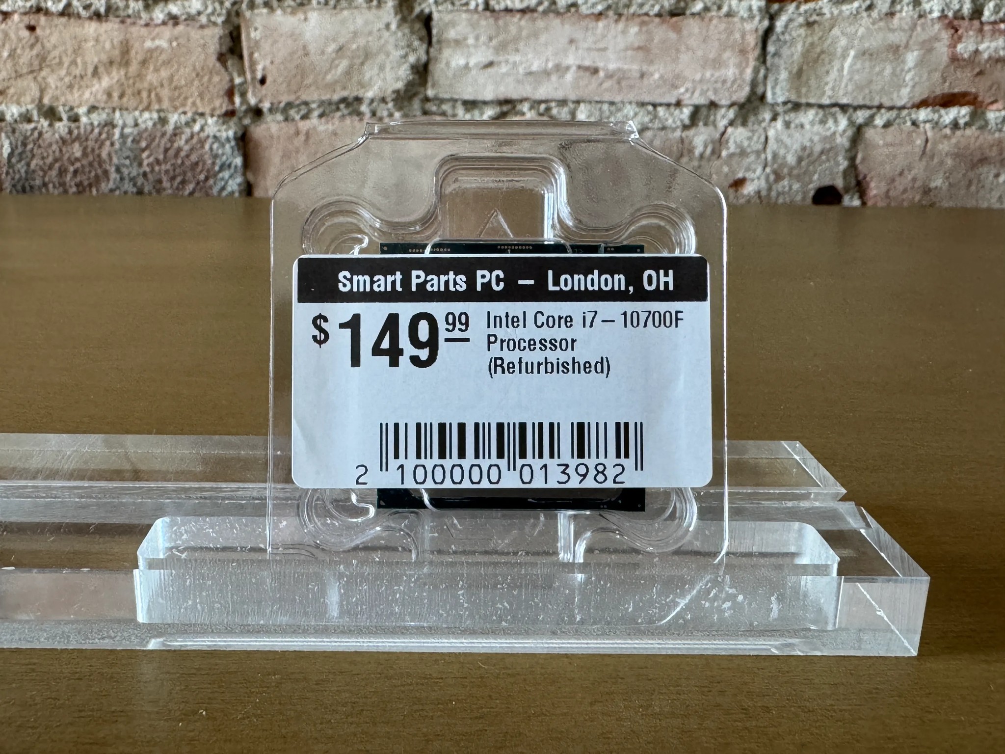 Intel Core i7-10700F Processor (Refurbished)