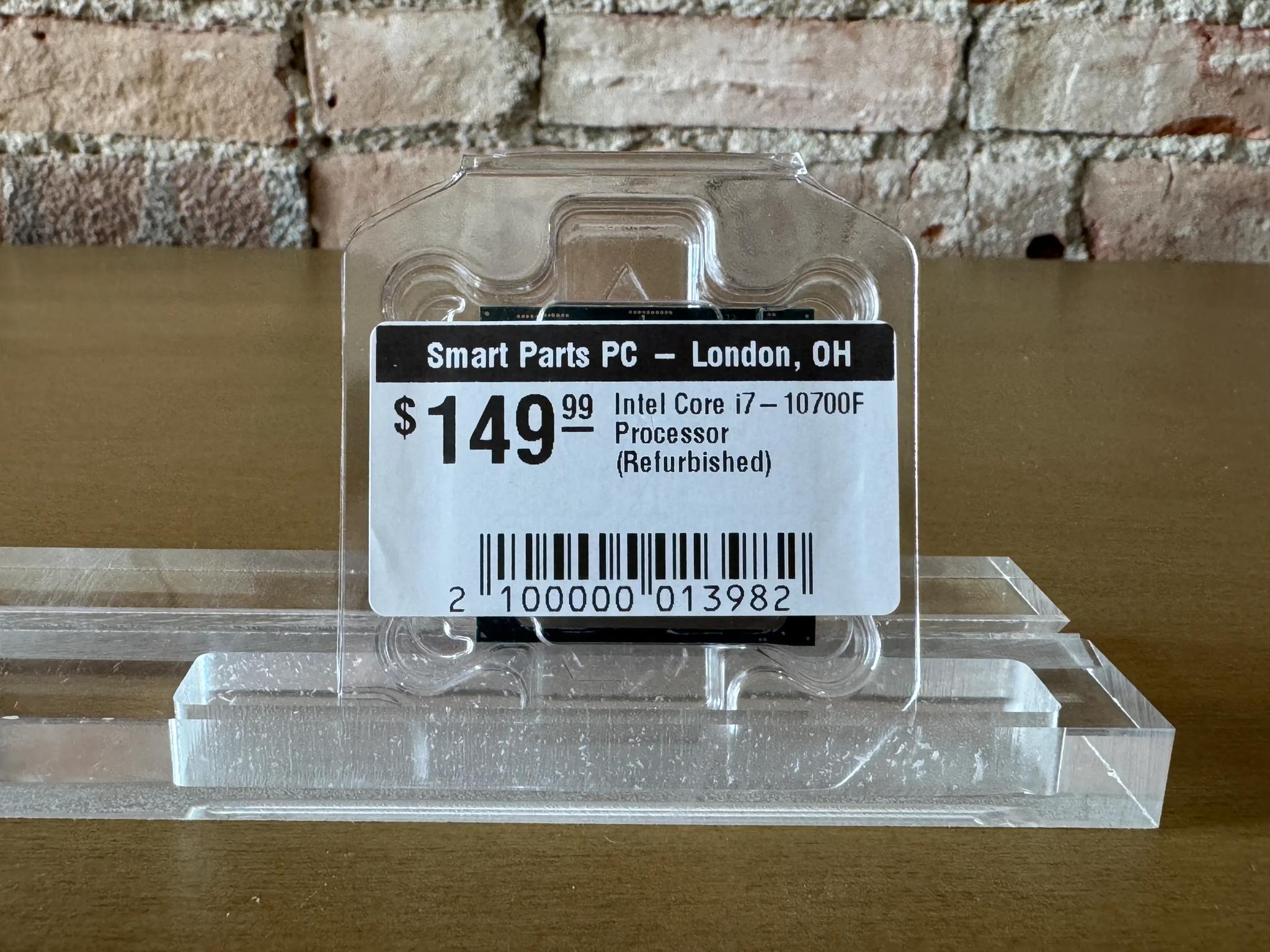 Intel Core i7-10700F Processor (Refurbished)