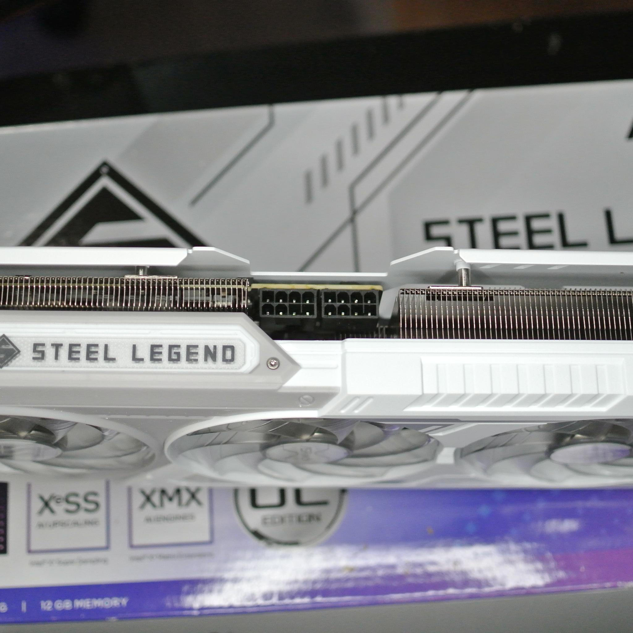 ASRock Steel Legend Intel Arc B580 12GB GDDR6 Graphics Card GPU
