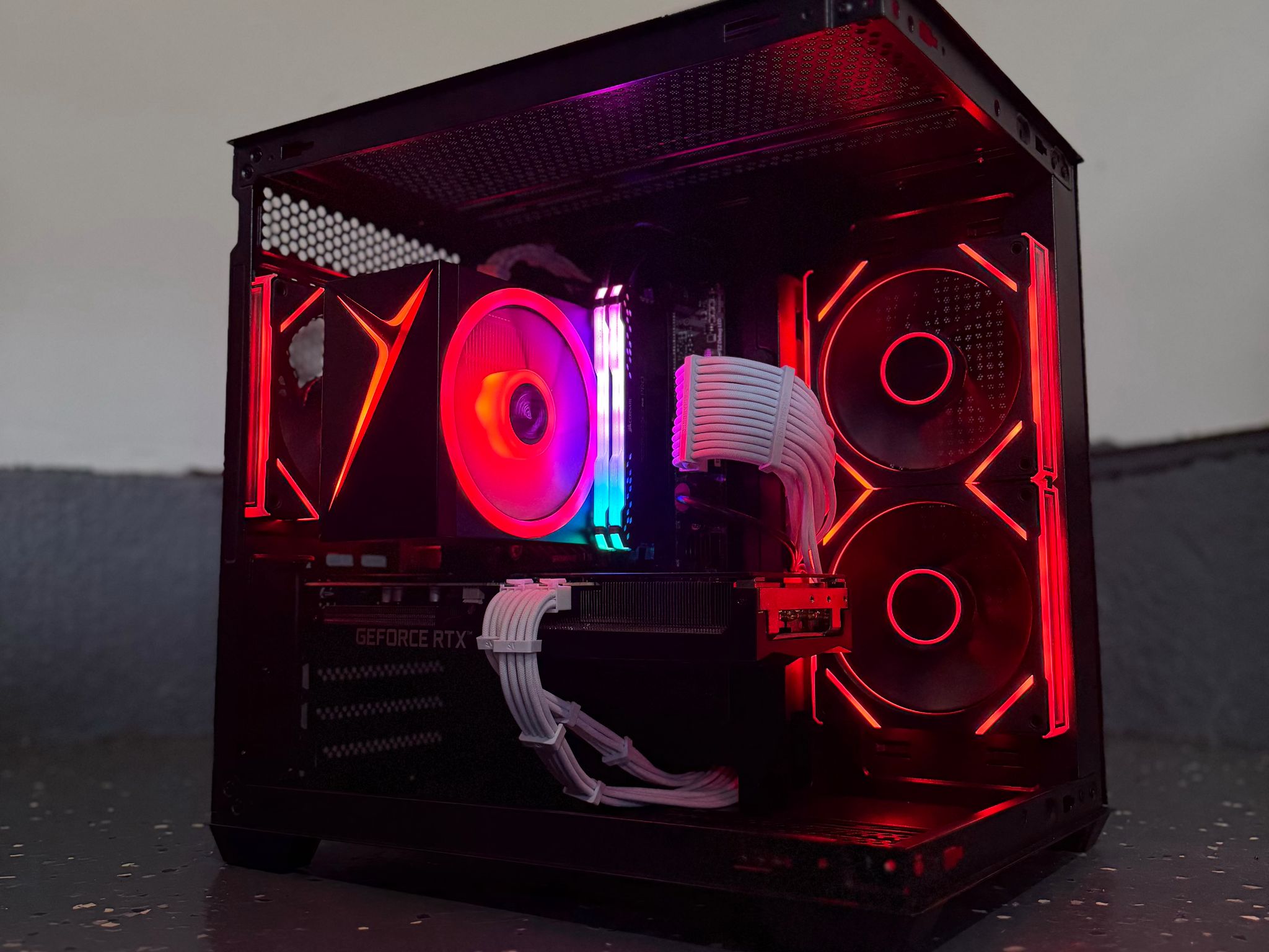 ⚫️"Shadow Vector "⚫️| 1440p Gaming | Intel i7 10700 | RTX 3070 | 32B DDR4 Ram | 1TB Storage