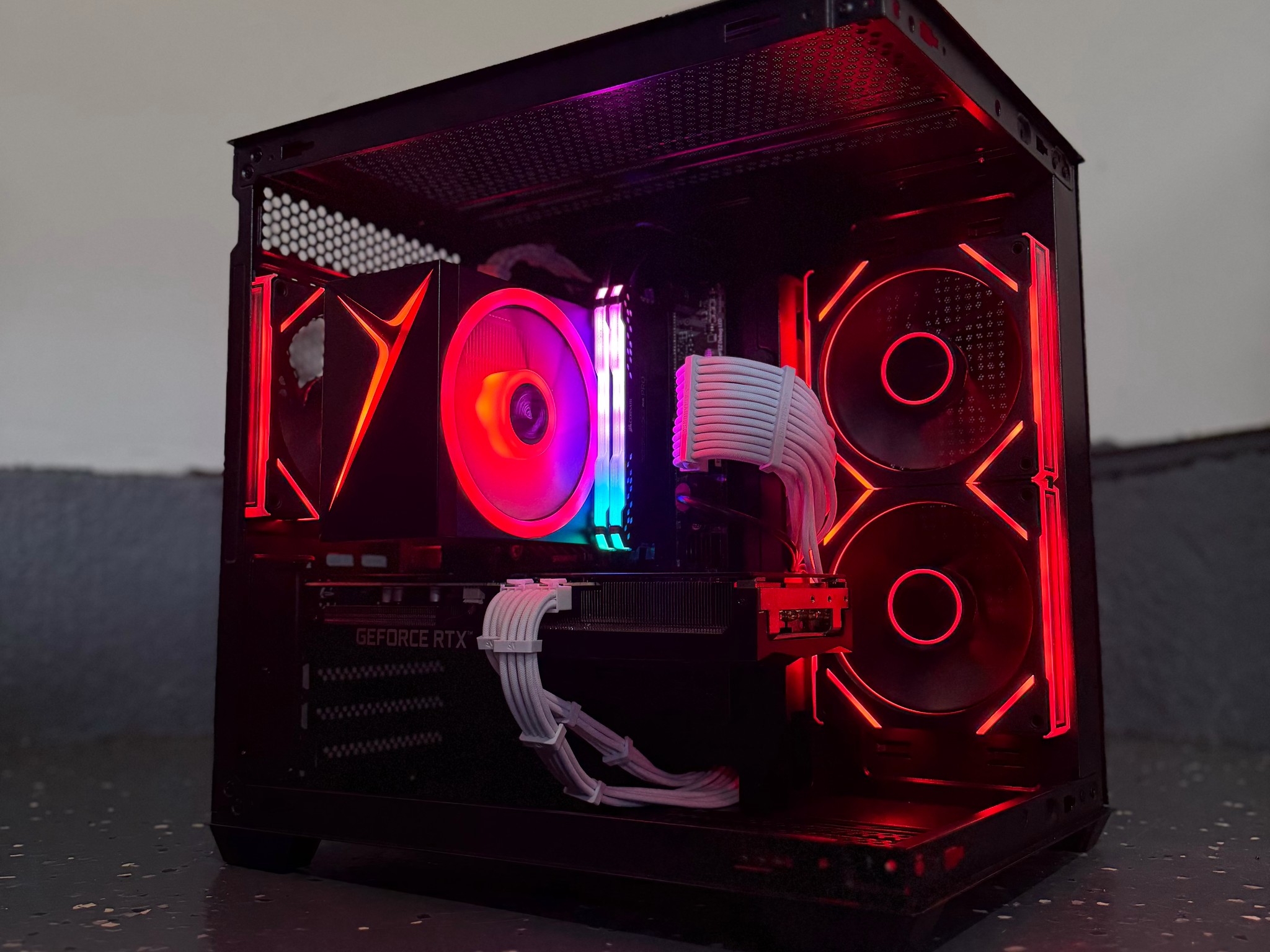 ⚫️"Shadow Vector "⚫️| 1440p Gaming | Intel i7 10700 | RTX 3070 | 32B DDR4 Ram | 1TB Storage