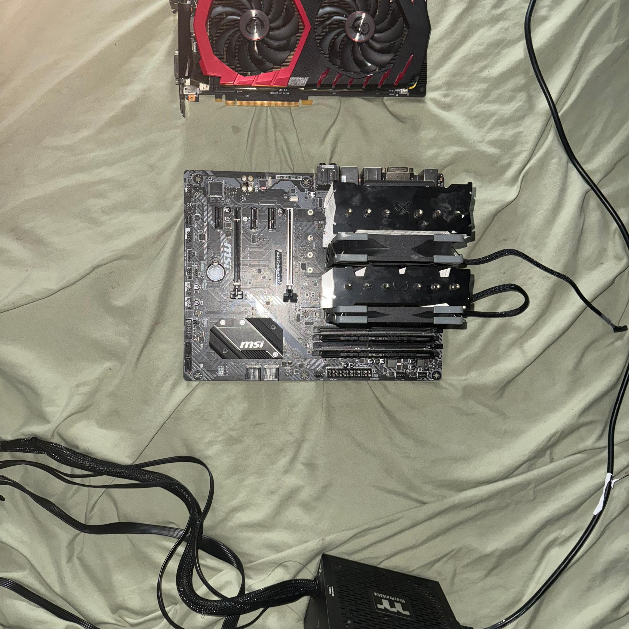 On sale! RYZEN 5600X, 16GB DDR4, TOMOHAWK MOBO AND PSU!