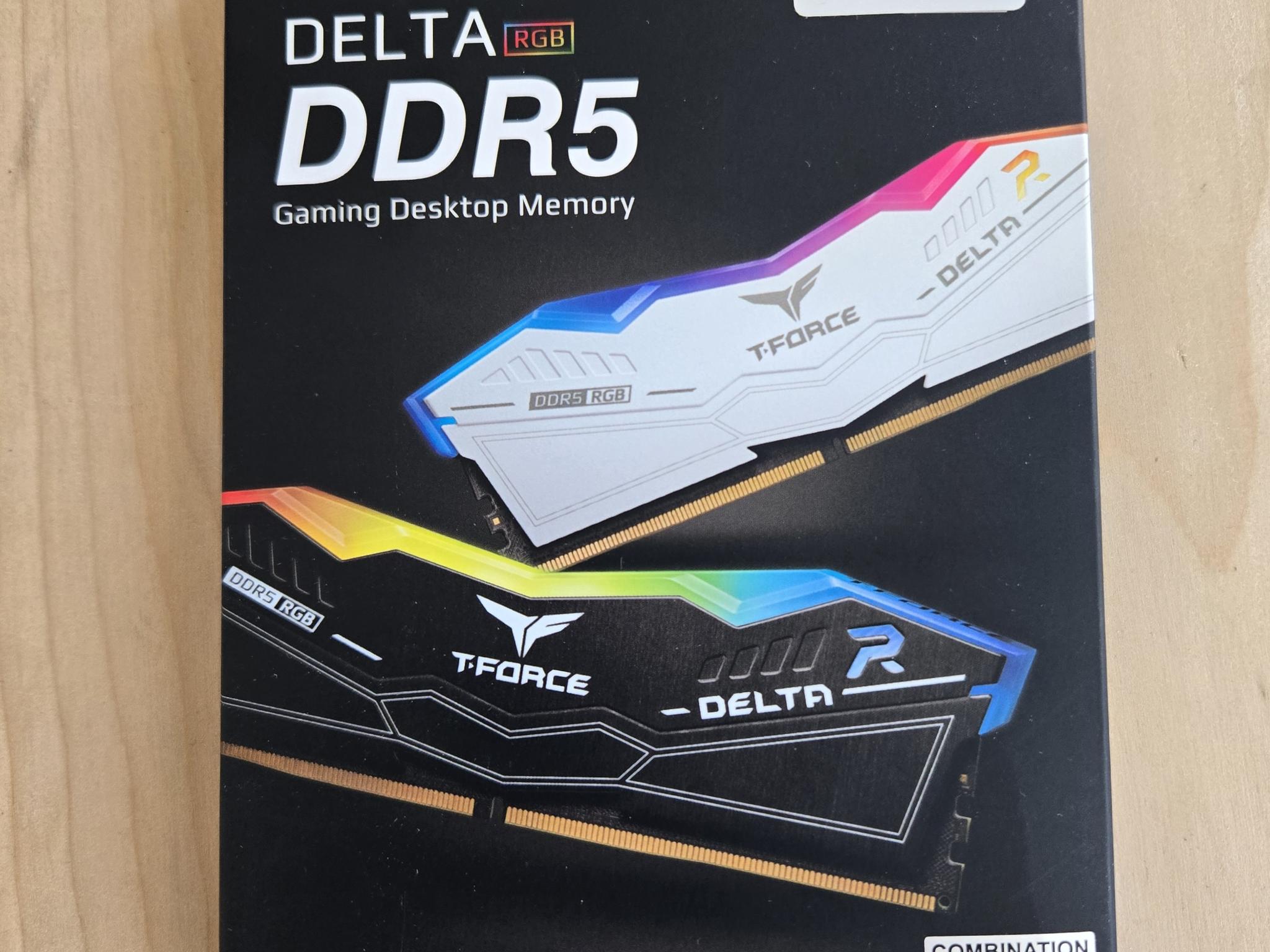 * New In Box*  16gb T-Force Black RGB, 6000MHz