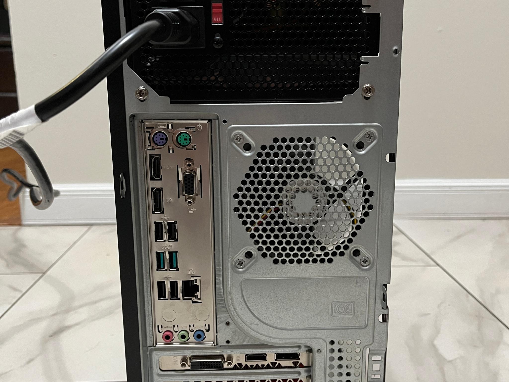 NVIDIA RTX 2060 SUPER, Intel i3-12100, 16GB RAM, 500GB SSD - Sleeper Office Gaming PC w/ Wi-Fi & BT