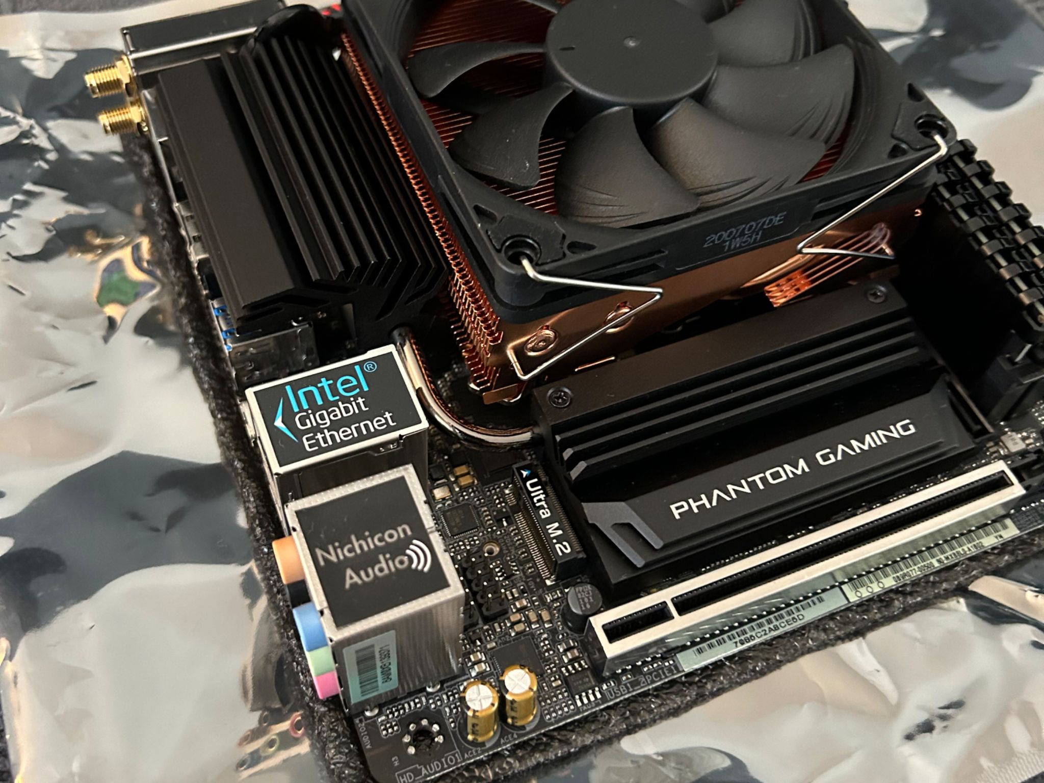 Mini ITX Bundle - Z390, i7 9700F, 32GB RAM, CryoRig C7 Cu Edition