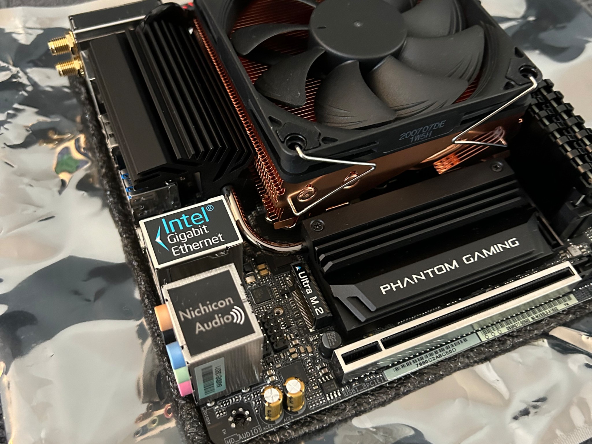 Mini ITX Bundle - Z390, i7 9700F, 32GB RAM, CryoRig C7 Cu Edition
