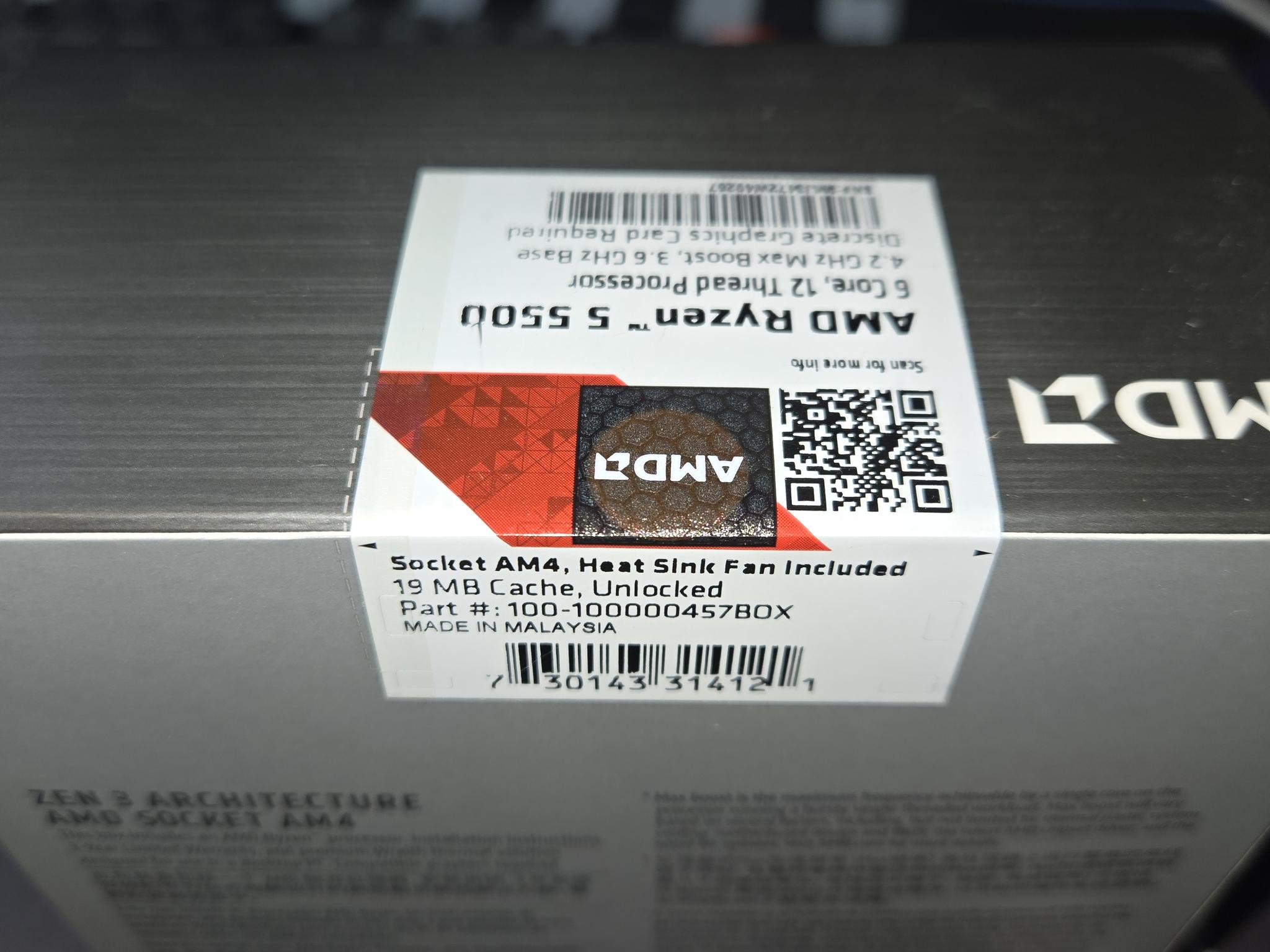 Ryzen 5 5500
