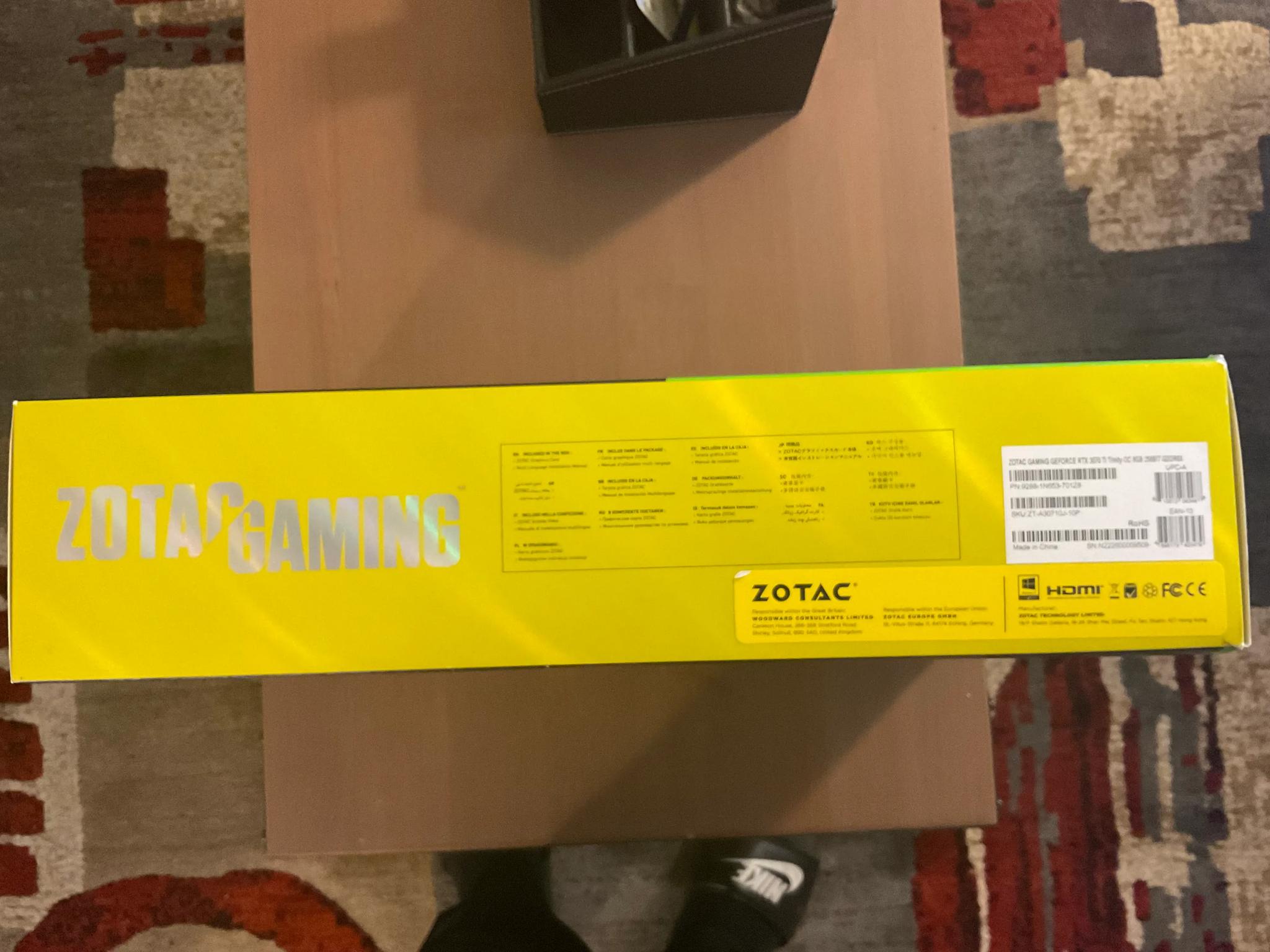 ZOTAC Gaming GeForce RTX™ 3070 Ti Trinity OC 8GB GDDR6X