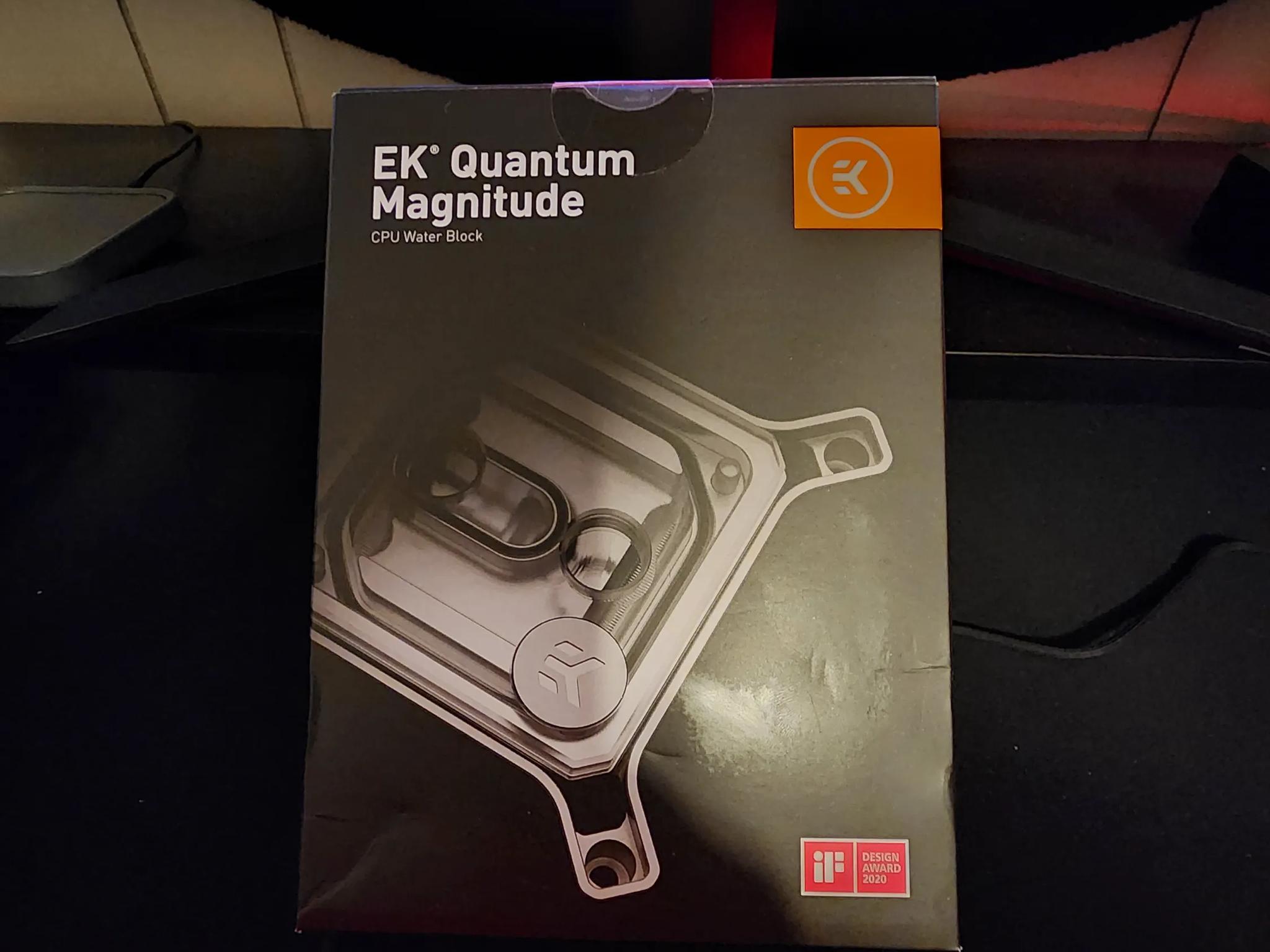 Sealed EK Quantum Magnitude Water Block (LGA1700 intel processors)