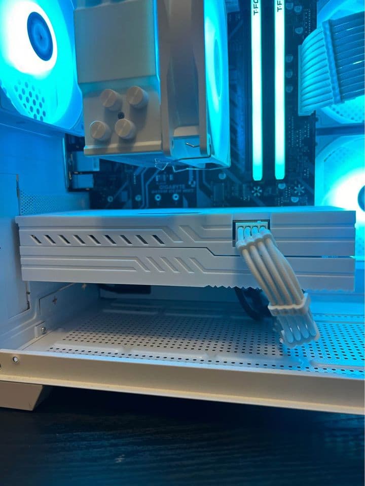All White Budget Gaming Pc