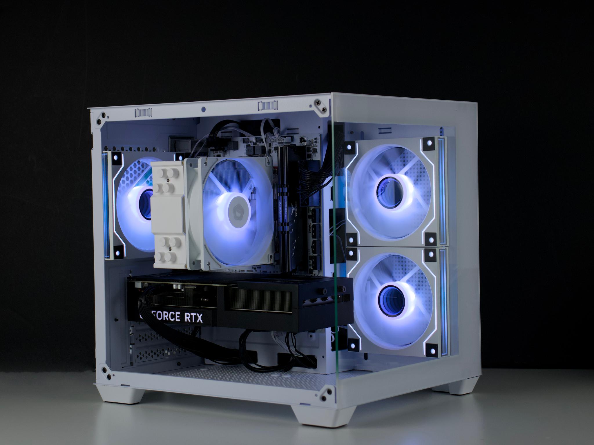 🧊❄️🧊 White Gaming PC – RTX 5060 TI, Ryzen 7 5700X, 32GB RAM, 1TB SSD - WiFi, BlueTooth 🧊❄️🧊