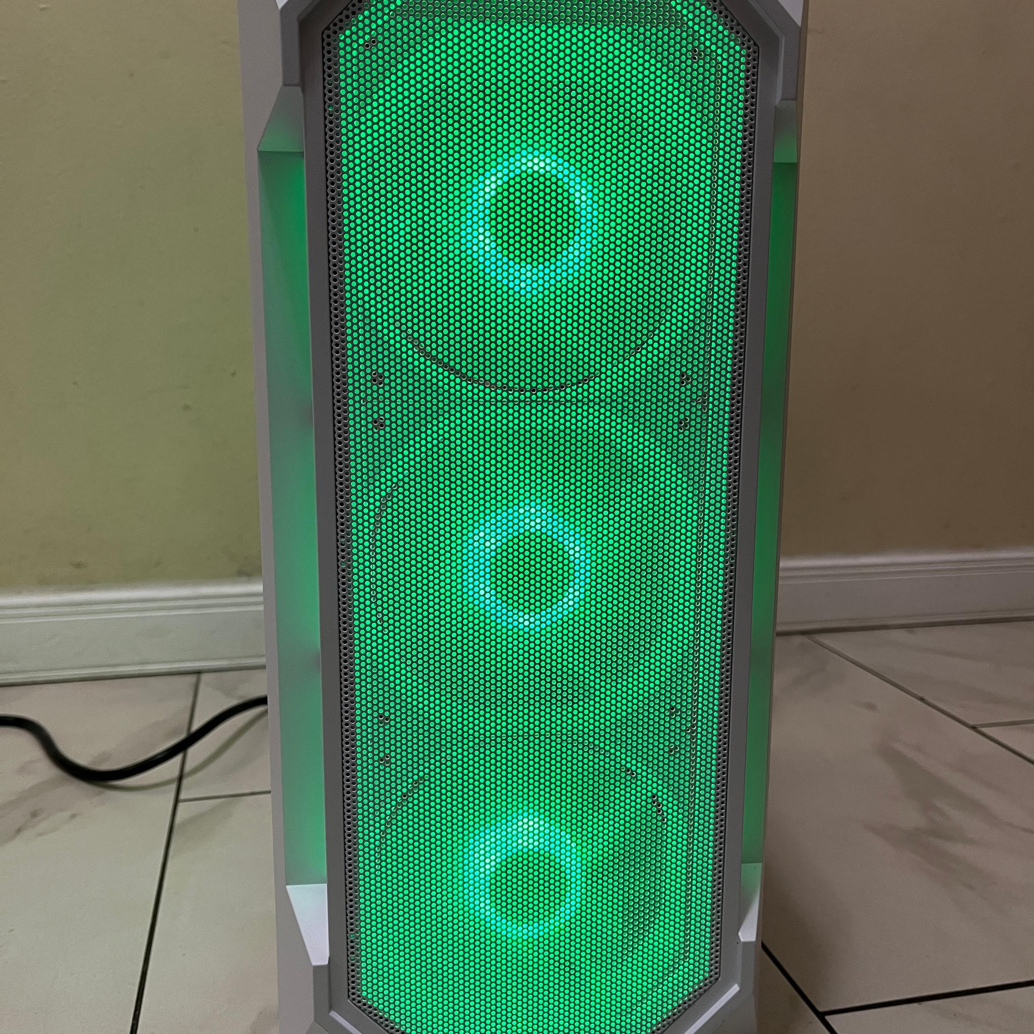 Intel i3-12100, AMD W5700 8GB, 16GB RAM, 500 GB SSD, Workstation Gaming PC w/ Wi-Fi + Bluetooth