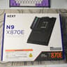 NZXT N9 X870E ATX GAMING WIFI 7 MOTHERBOARD RGB OPEN BOX  BLACK
