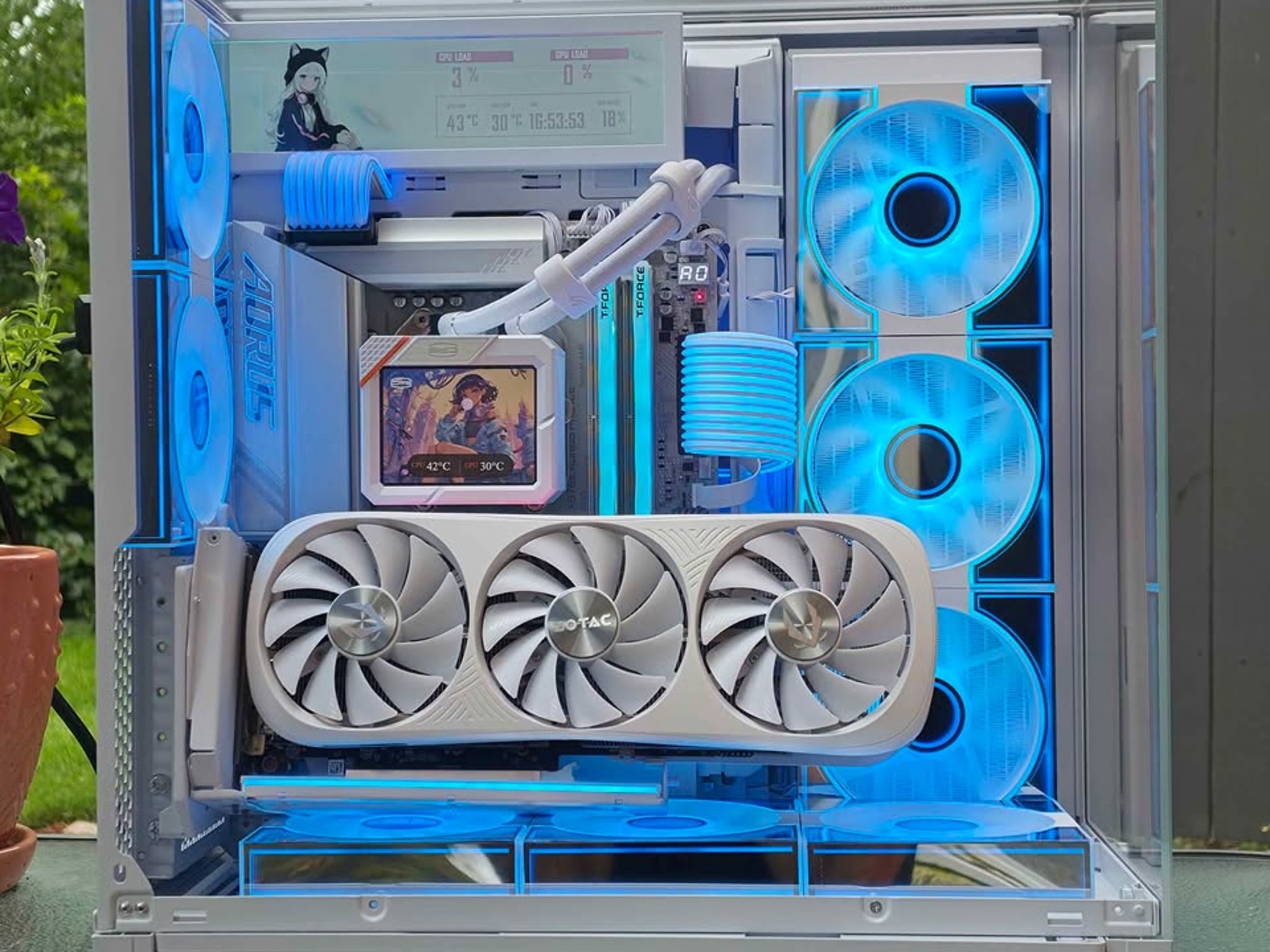 🪩"Mirrors"🪩High End Gaming PC • RTX 4080S, Ryzen 7, 32GB DDR5, SSD • Plug n' Play Ready