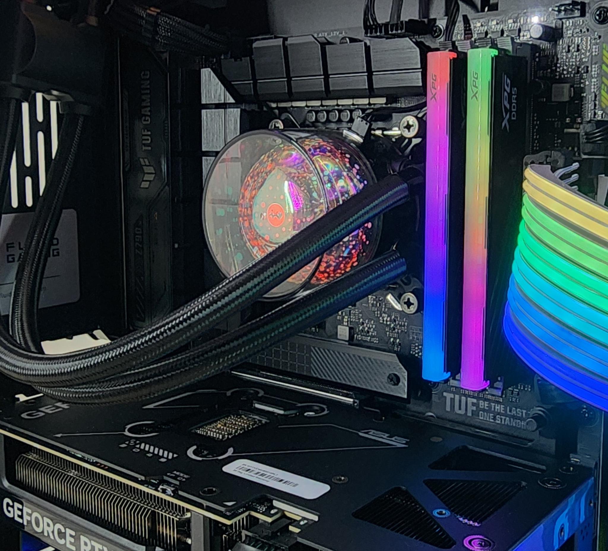 Gaming PC i7-14700KF 32GB RAM 1TB SSD RTX 5070 12GB Windows 11 Computer