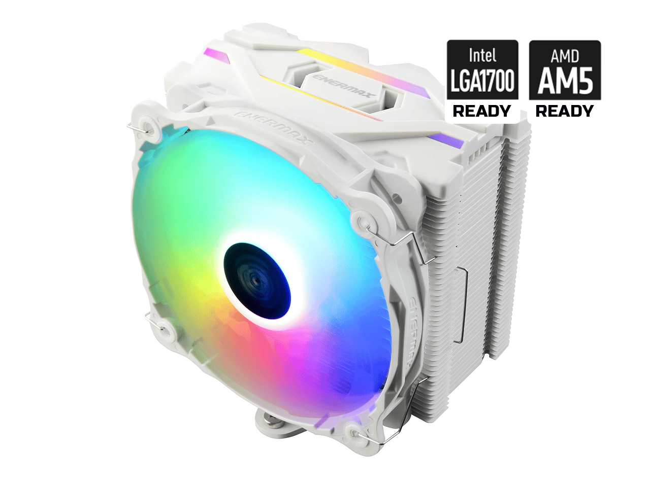 Enermax ETS-F40 140mm ARGB CPU Air Cooler -  LGA 1700 & AM5 Kit Included