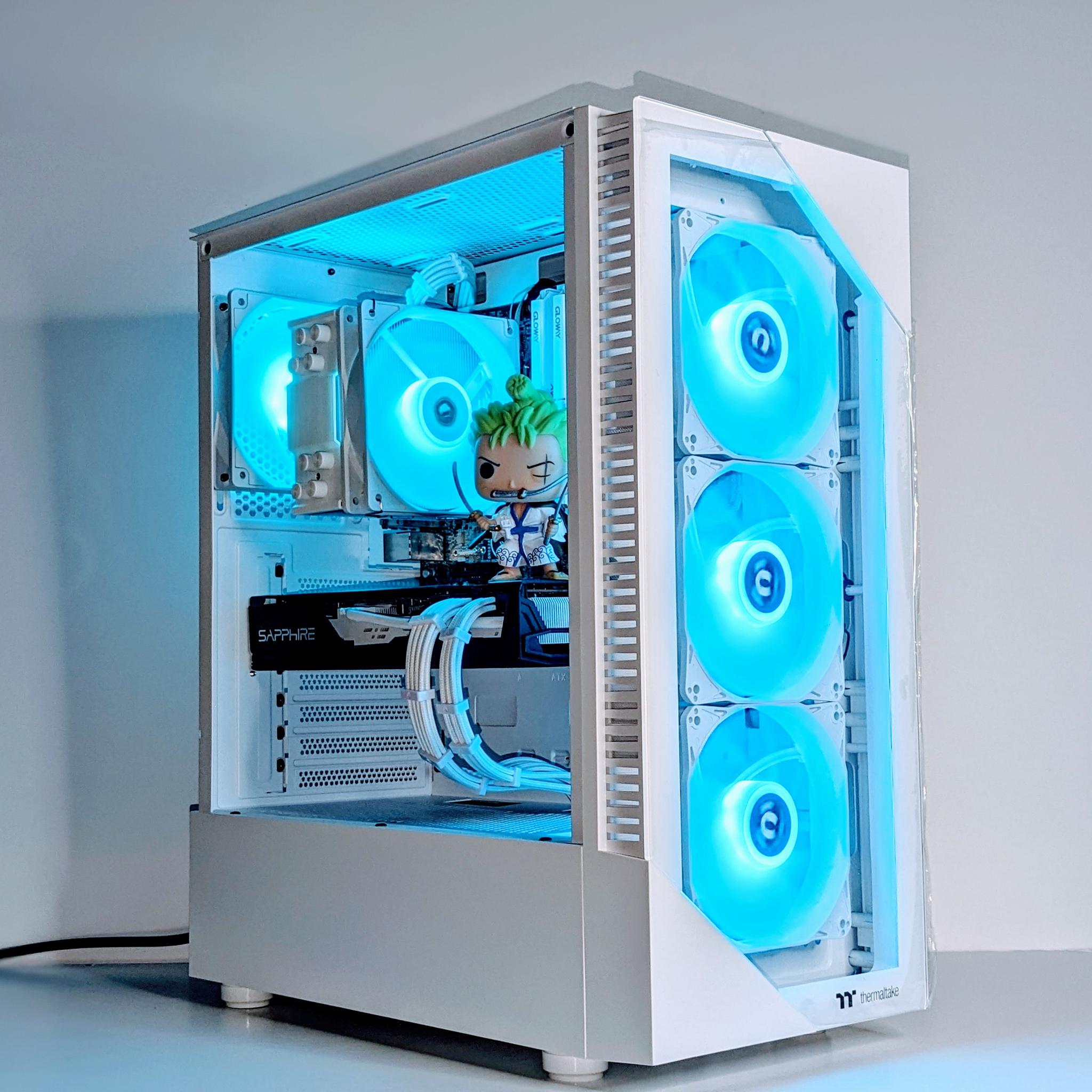 💚⚔️🗡️Roronoa Zoro⚪️RX 5700XT(equal to RTX3060)⚪️16GB Gloway DDR4⚪️1TB NVMe SSD⚪️ Windows 11 Pro