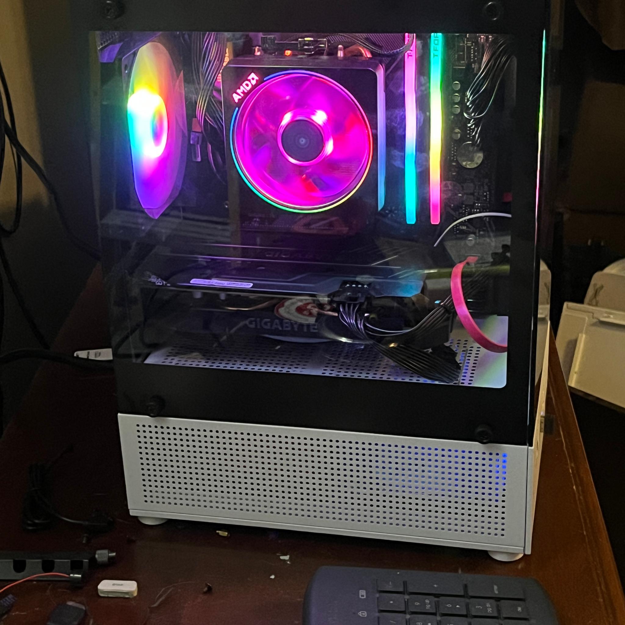 GeForce RTX 2060 Custom Gaming PC - Ryzen 7 3700X, 16GB RAM