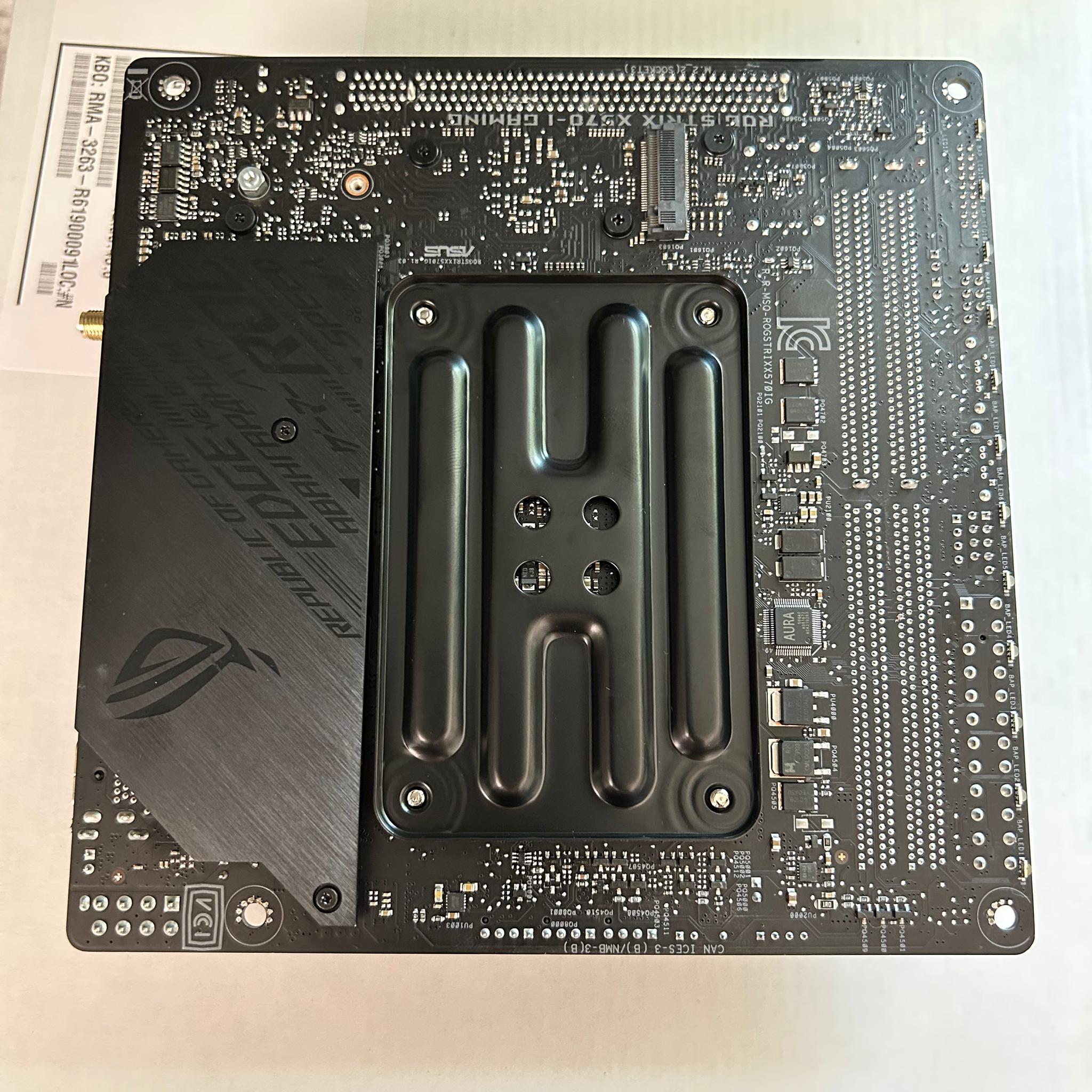 ASUS ROG Strix X570-I Gaming AM4 AMD X570 Mini ITX AMD Motherboard
