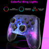 NexiGo NS32 Wireless Controller (Cosmic Nebula) + EasySMX X05 Gaming Controller (Lime) Bundle