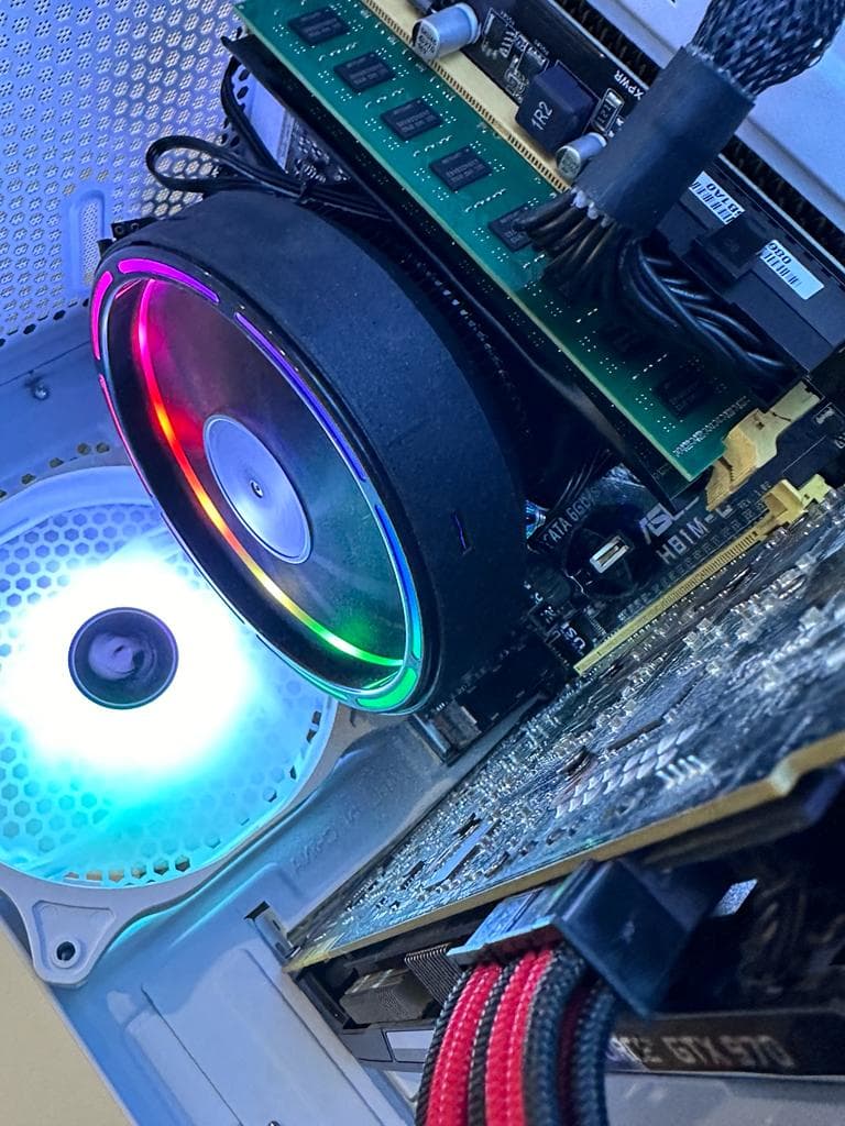 🧊Great Value🧊Intel i5/GTX 970, 16GB RAM, 250GB+1TB Storage, RGB Esports Budget Gaming PC