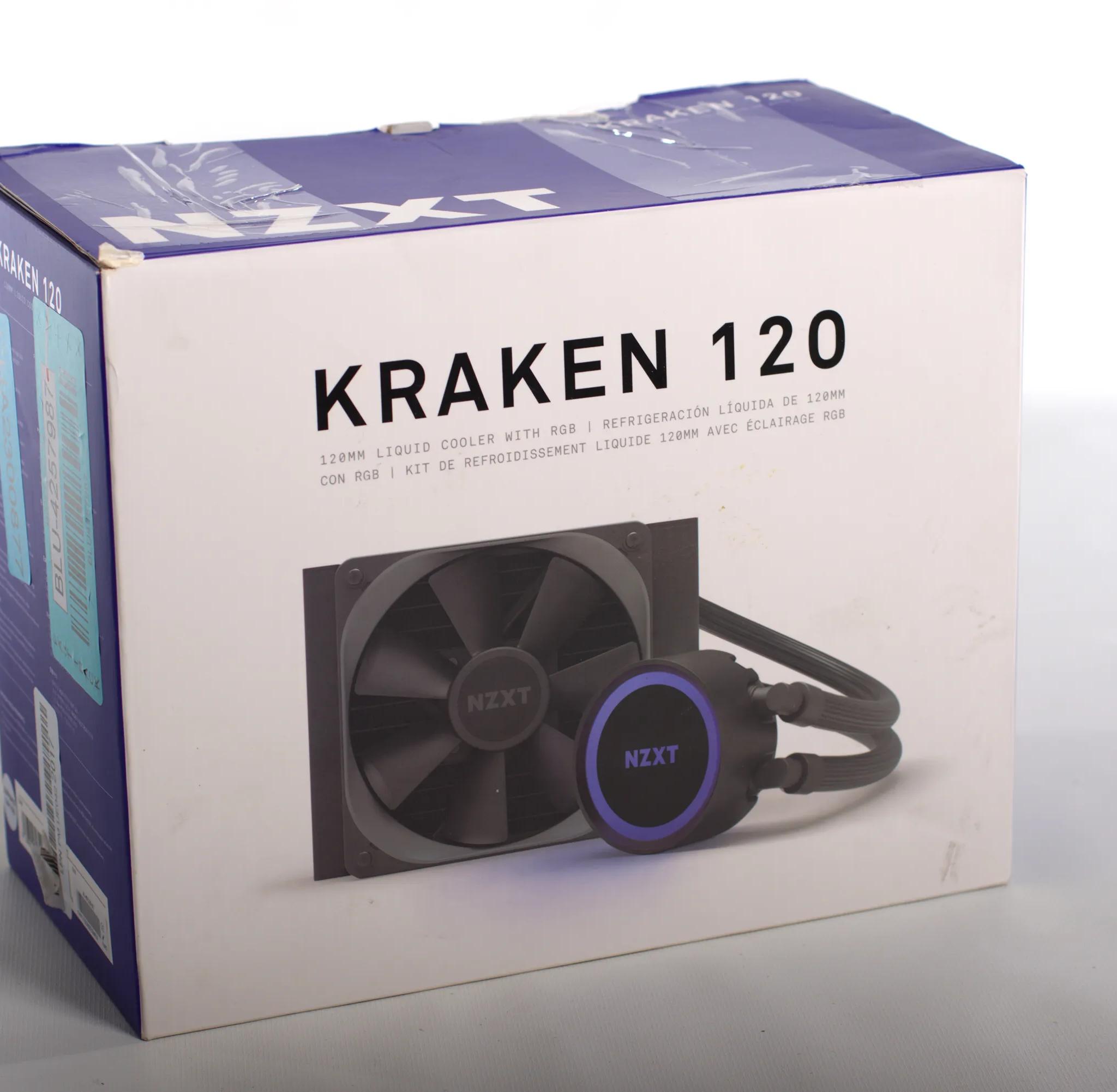 NZXT Kraken 120mm AIO Liquid Cooler - Black - New