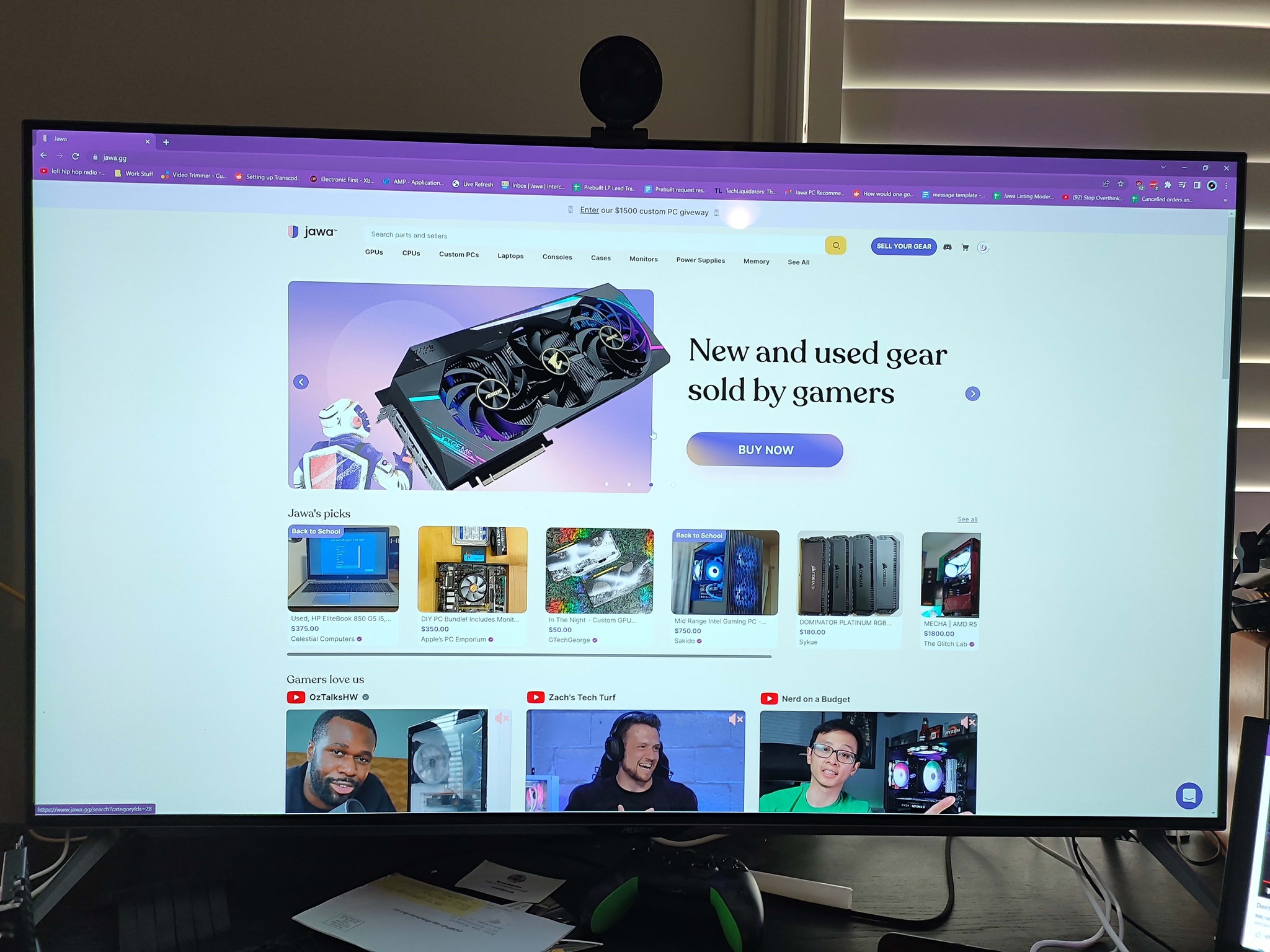 Gigabyte Aorus FO48U 48" 4k 120hz OLED Gaming Display