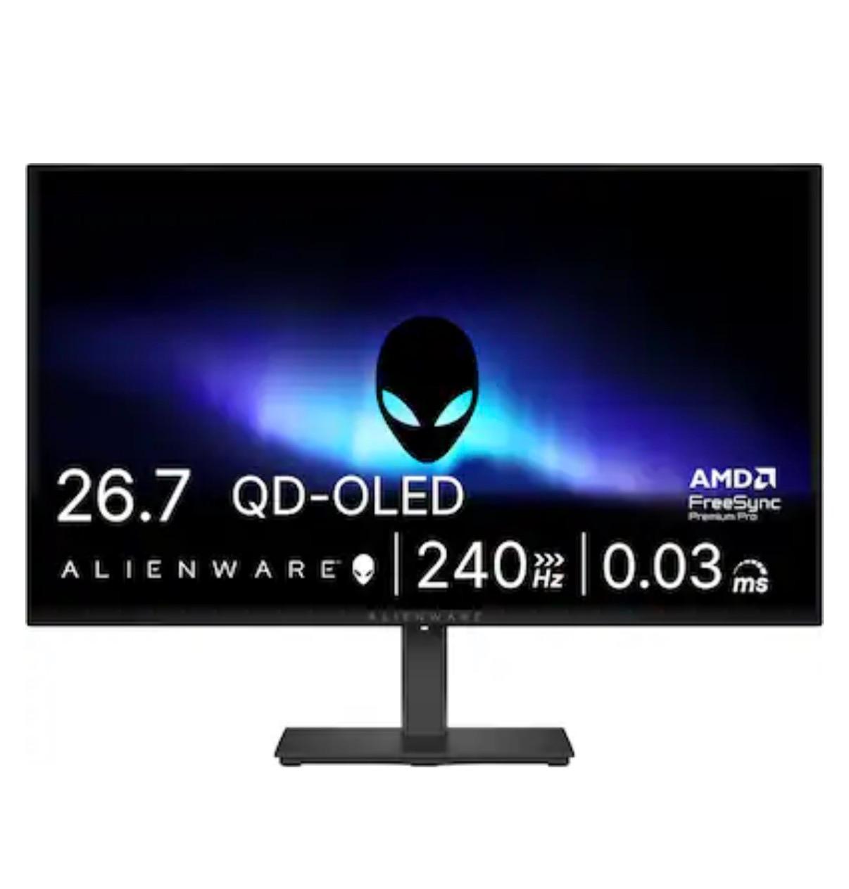 Alienware 27 in 240Hz QD-QLED Gaming Monitor Free Shipping