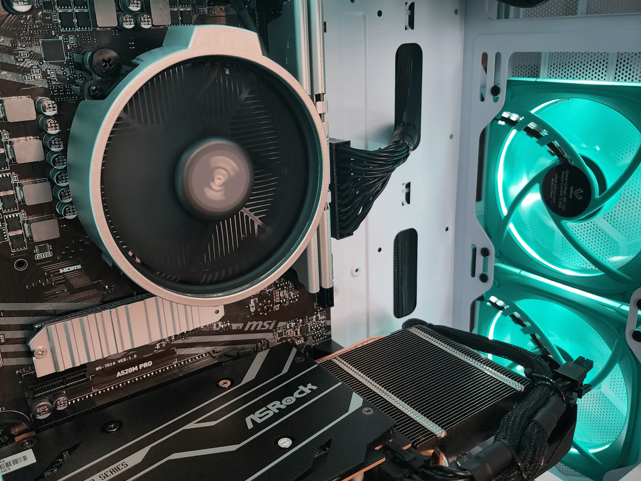 🤍👽🤍 ASRock RX 6600 //  AMD Ryzen 5 3500X // T-Create 16GB 3200MHz