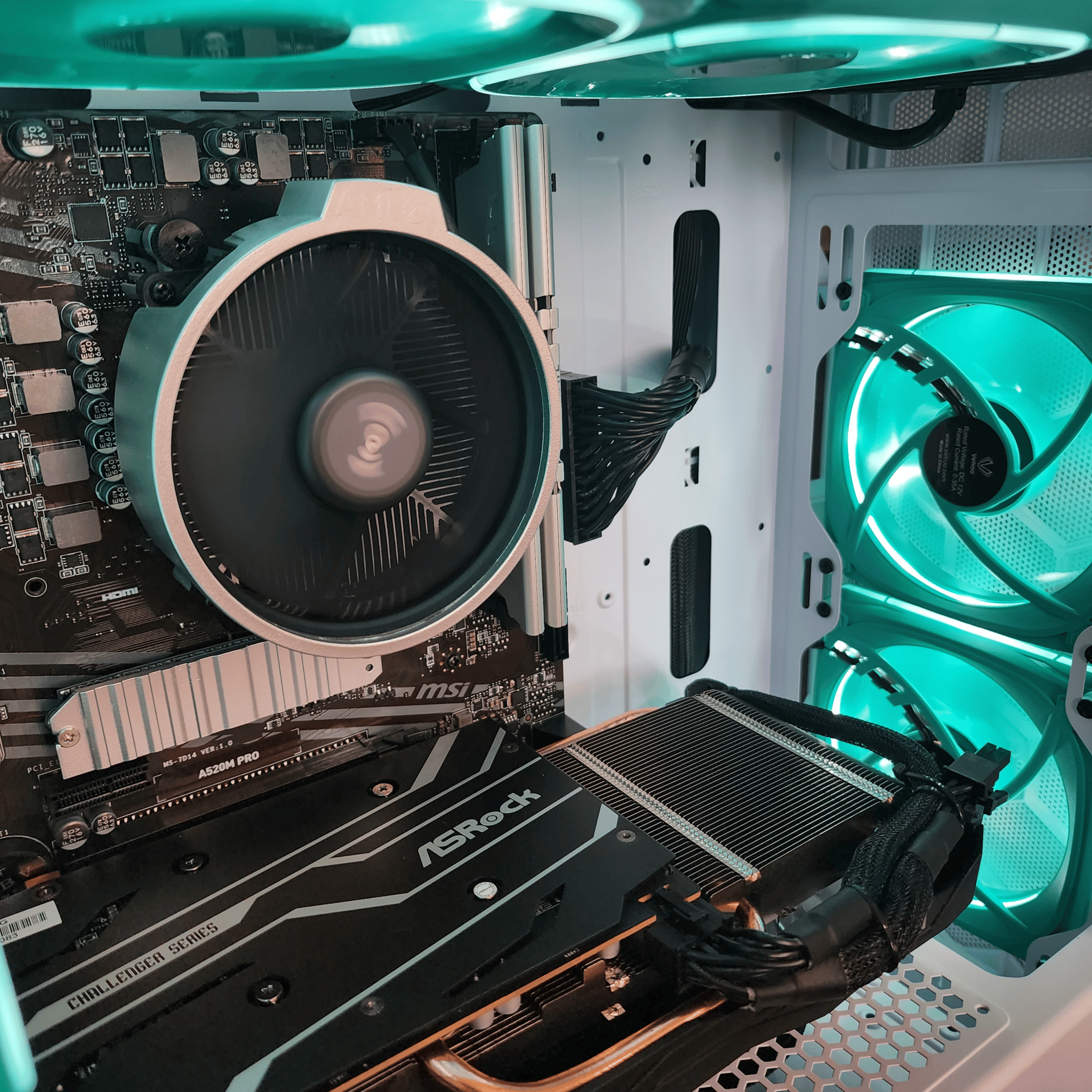 🤍👽🤍 ASRock RX 6600 //  AMD Ryzen 5 3500X // T-Create 16GB 3200MHz