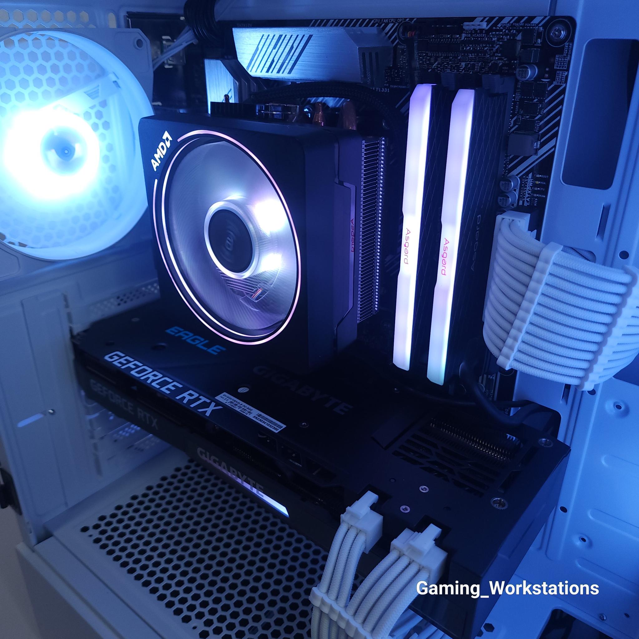 💙🤍RTX 3070 | Ryzen 5 5600G | 16GB 3200MHz | 1TB NVMe SSD
