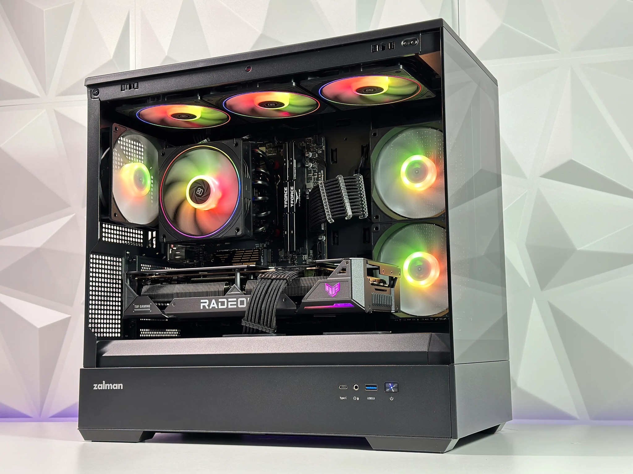 ✨🌌Polaris Gaming PC🎇AMD RX 7800 XT 16GB🎇AMD Ryzen 5 7500F🎇32GB DDR5🎇1TB NVME GEN4
