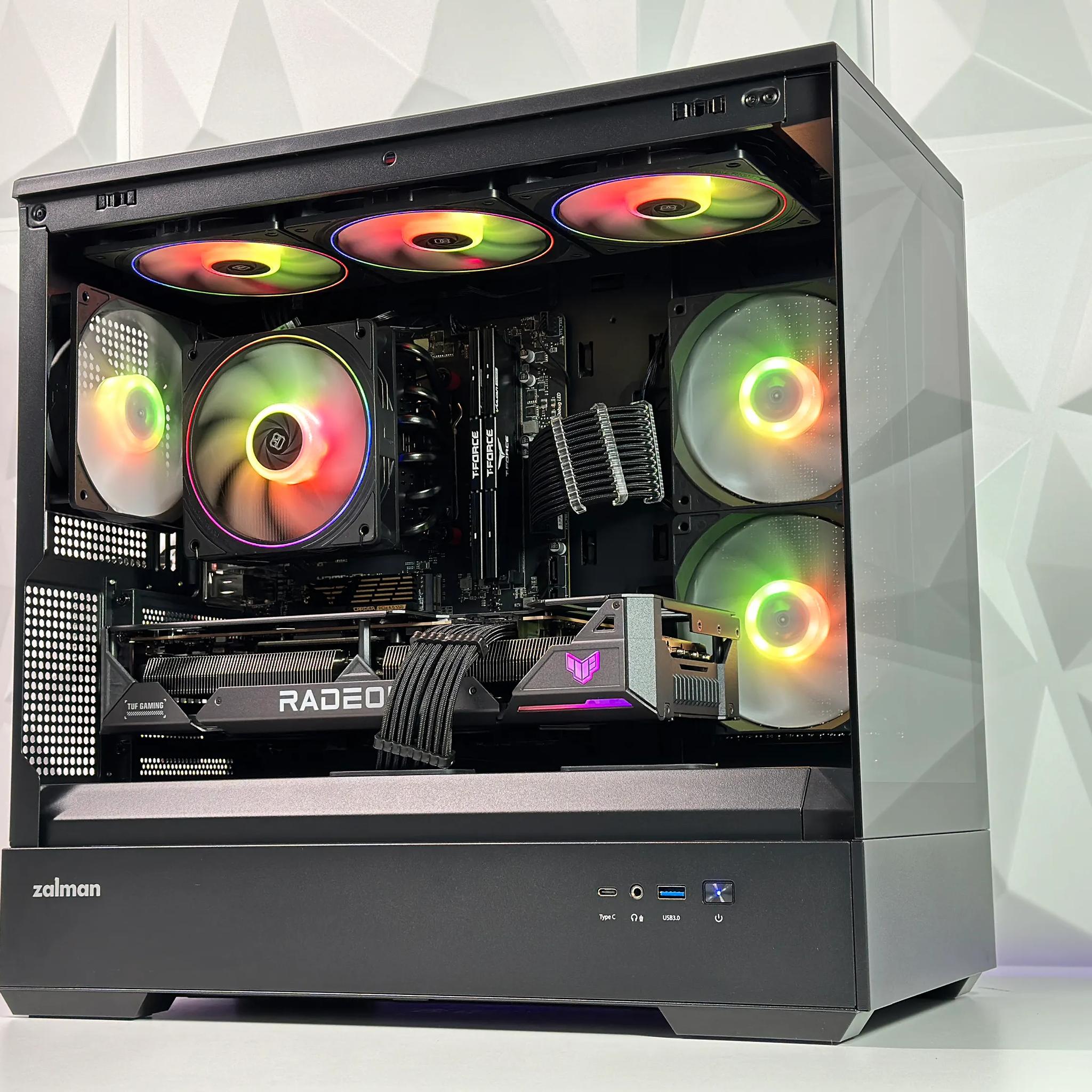 ✨🌌Polaris Gaming PC🎇AMD RX 7800 XT 16GB🎇AMD Ryzen 5 7500F🎇32GB DDR5🎇1TB NVME GEN4
