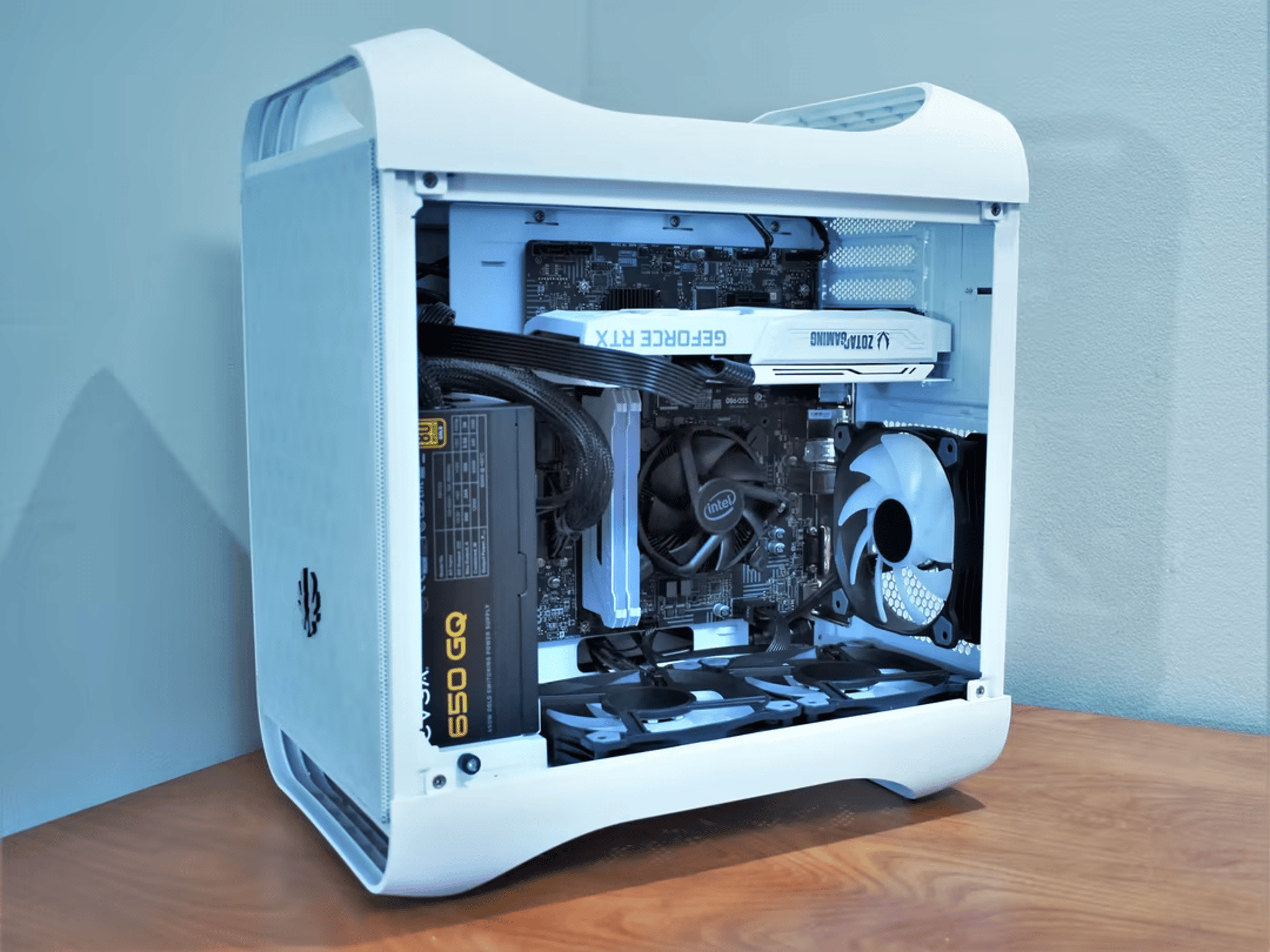 Brand New!! "Royal Griffin" BitFenix 11400f and RTX 3060 Beautiful White Build