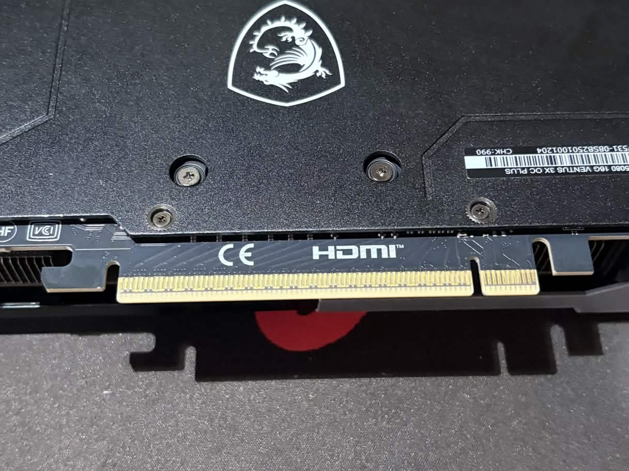 MSI GeForce RTX 5080 16G VENTUS 3X OC PLUS