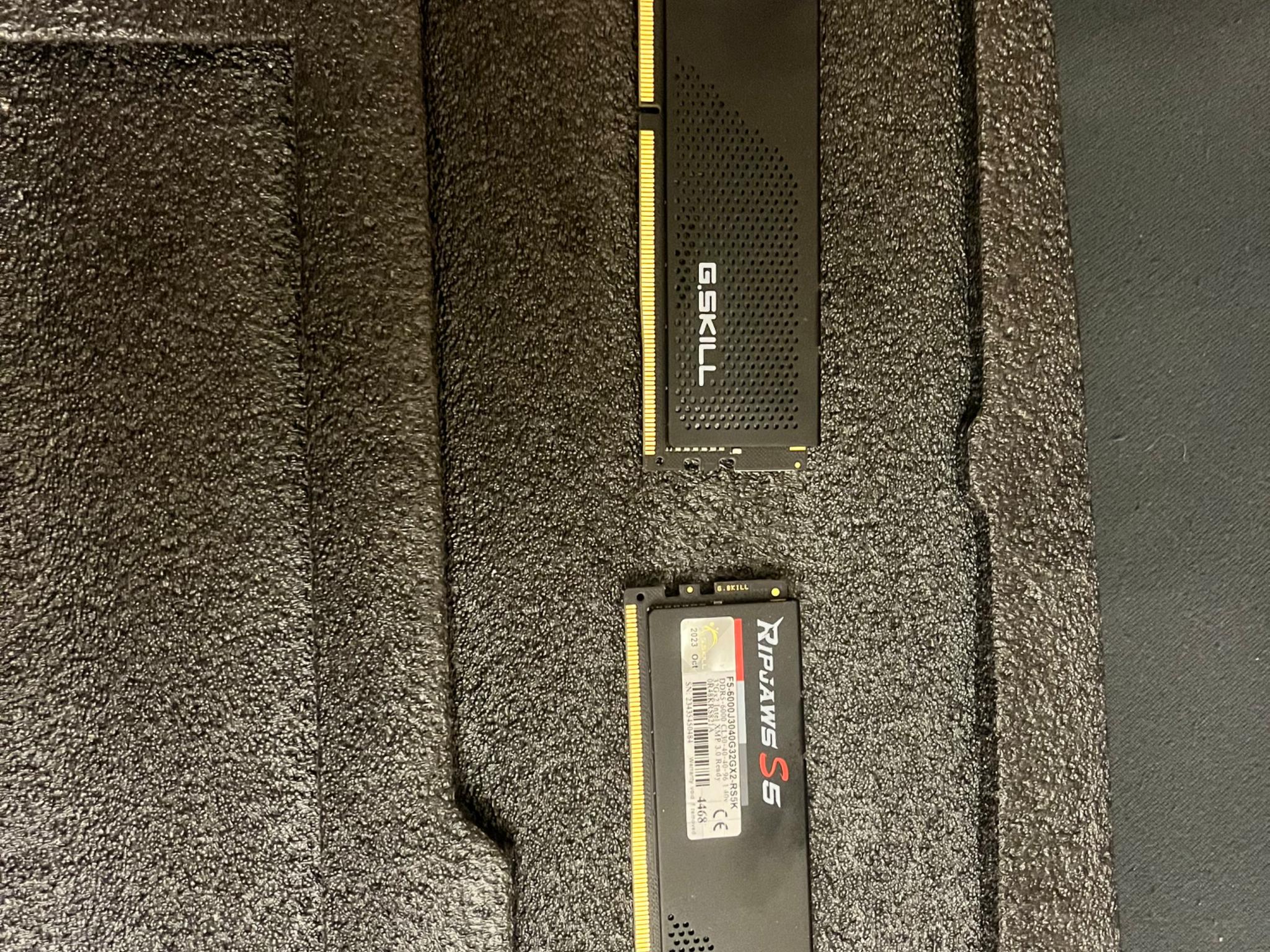 G.SKILL Ripjaws S5 DDR5 RAM 64GB (2x32GB) 6000MT/s CL30-40-40-96 1.40V