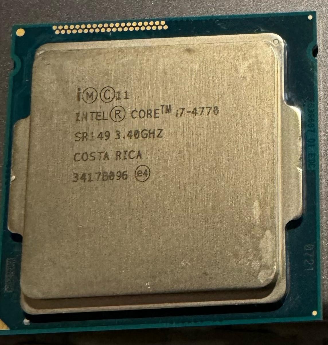 Intel i7-4770 Processor