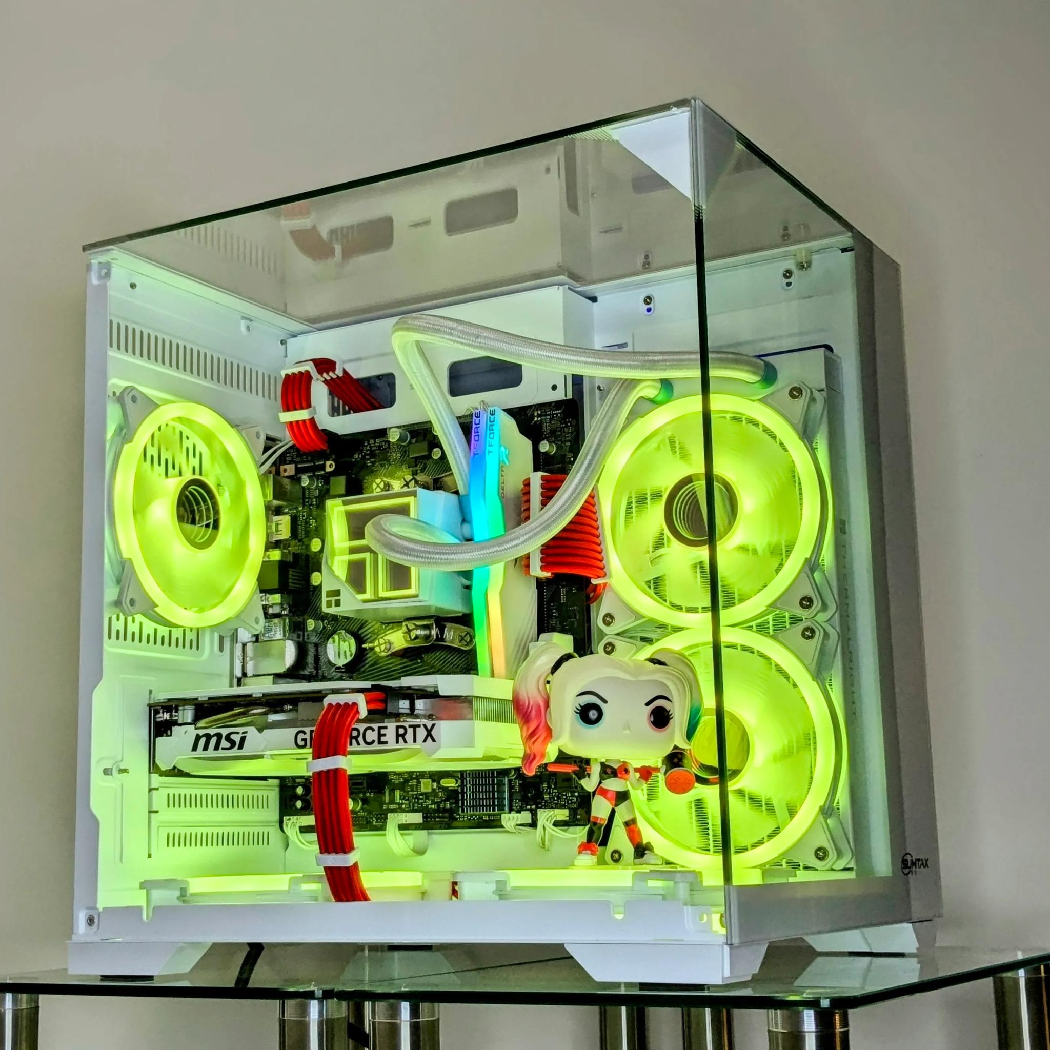 ❤️🤍🖤Harley Quinn♦️♠️RTX 4060❤️Ryzen 5 5600❤️32GB RAM❤️1TB NVMe/PCIE Gen 4.0❤️Windows 11 Pro
