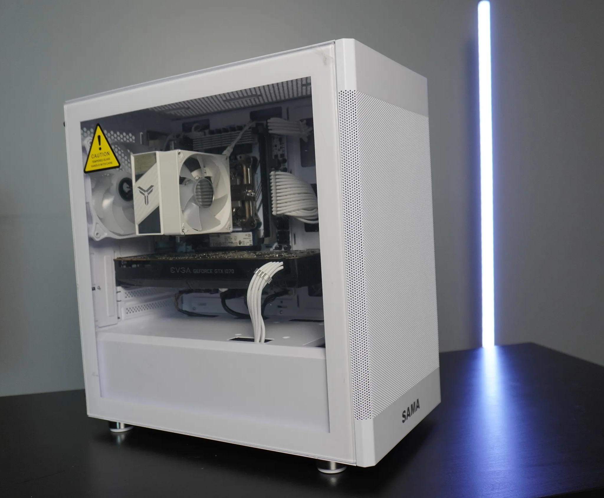 🤍CLEAN🤍 1080p Value PC 💚GTX 1070 8gb 💙Intel Xeon 10 Cores 20 Threads | 16GB RAM | 1TB NVME