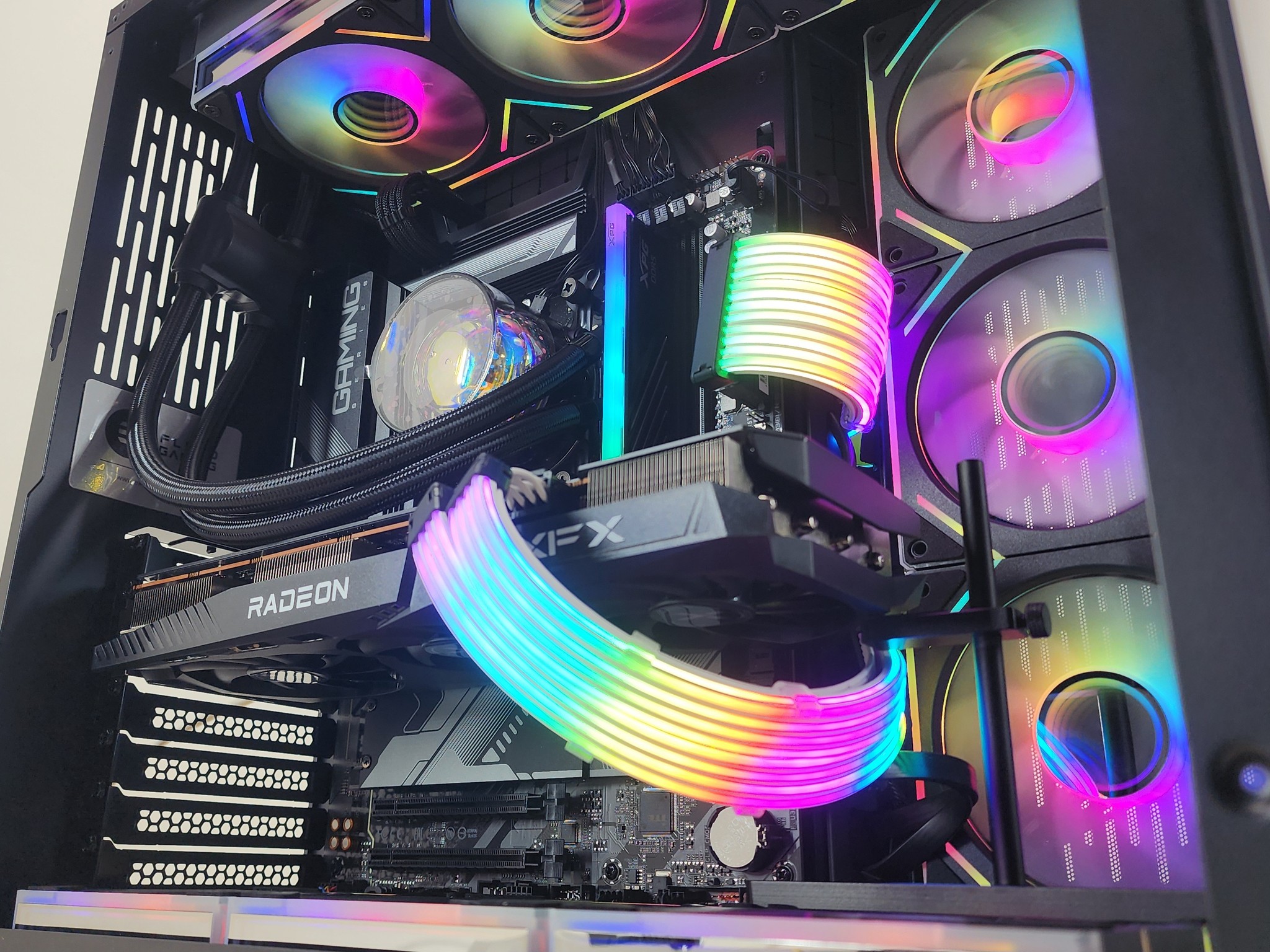 Gaming PC Ryzen 5 7600X3D 16GB RAM 1TB SSD RX 6700 10GB Windows 11 Computer