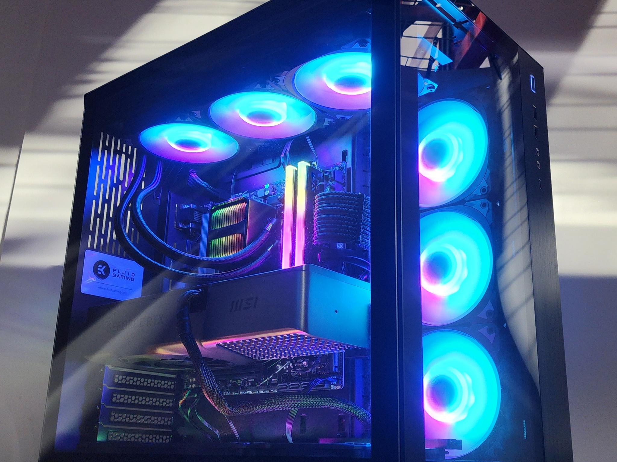 Gaming PC Ryzen 9 7950X 32GB RAM 1TB SSD RTX 4070 Ti SUPER 16GB Win11 Computer