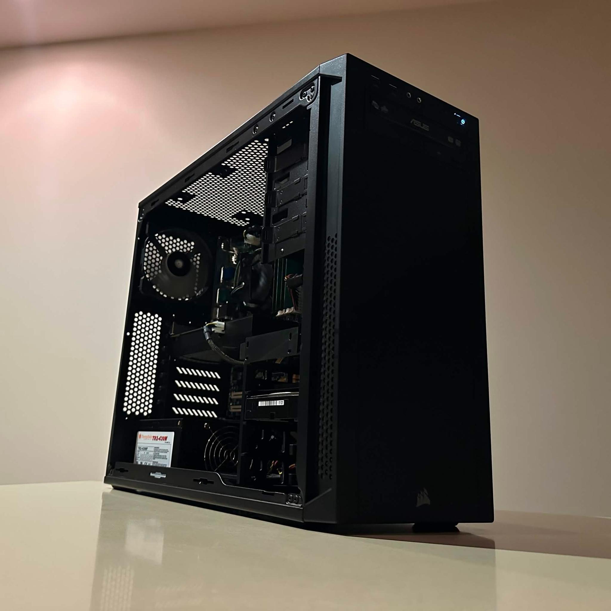 Budget Gaming PC - Intel Core i5-4570S | PNY NVIDIA GTX 660 |8GB RAM| 128GB SSD & 320GB HDD | Win10