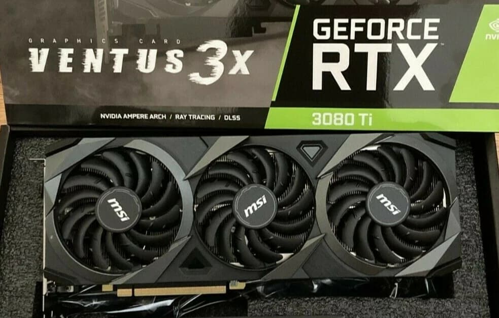 GeForce RTX 3080 Ti VENTUS 3X 12G OC Edition