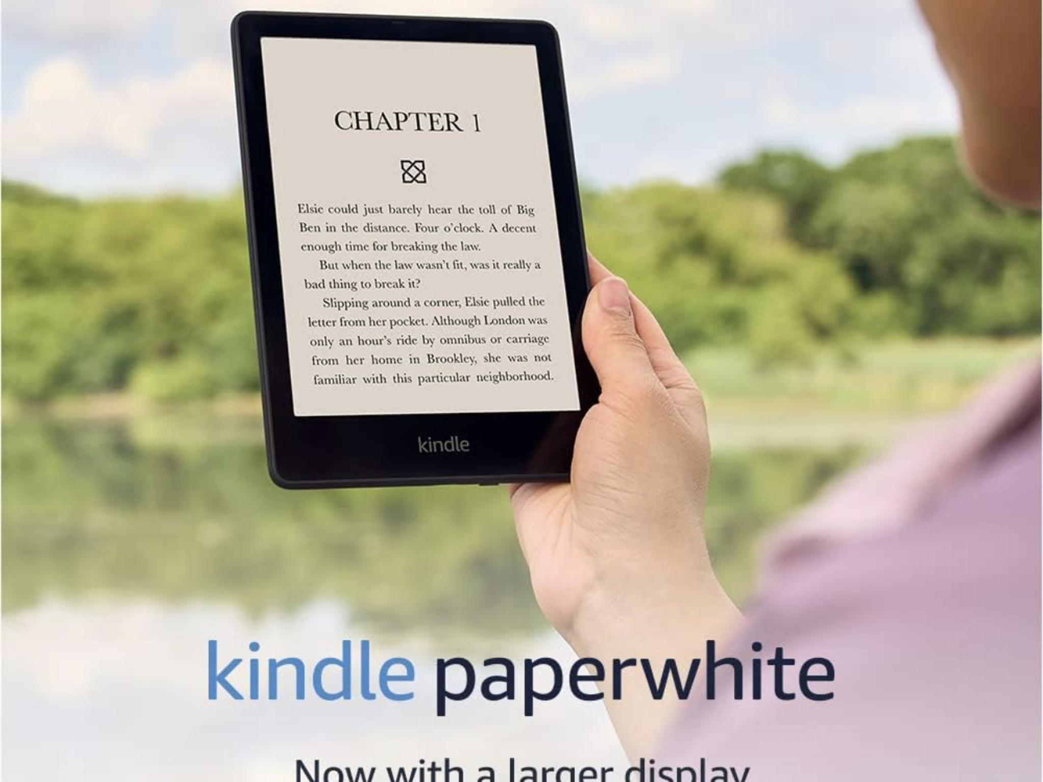 Kindle Paperwhite (8 GB) – 6.8" display and adjustable warm light – Black
