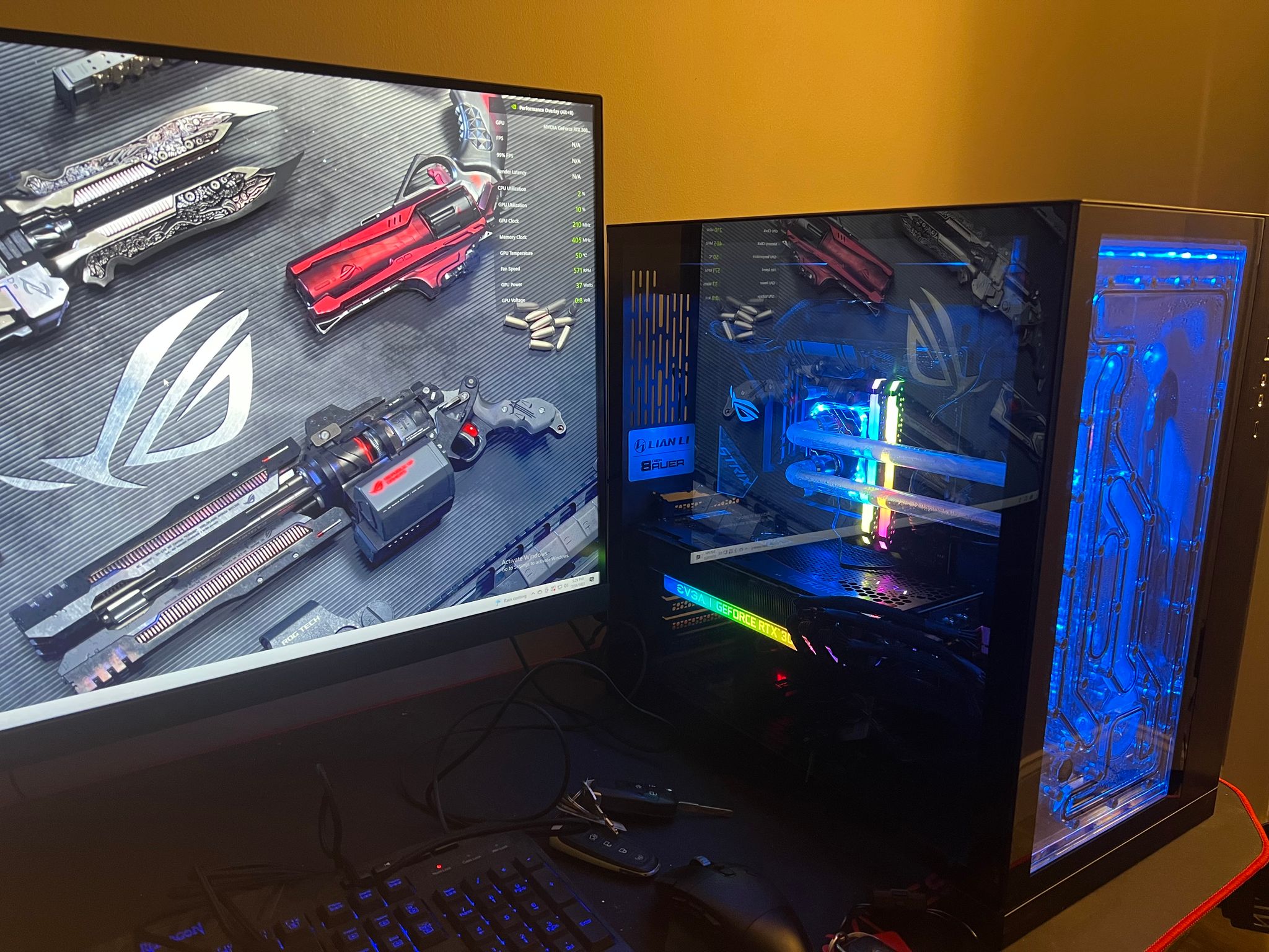GeForce RTX 3080 Ti Custom Gaming PC - Ryzen 7 9850X3D, 32GB RAM