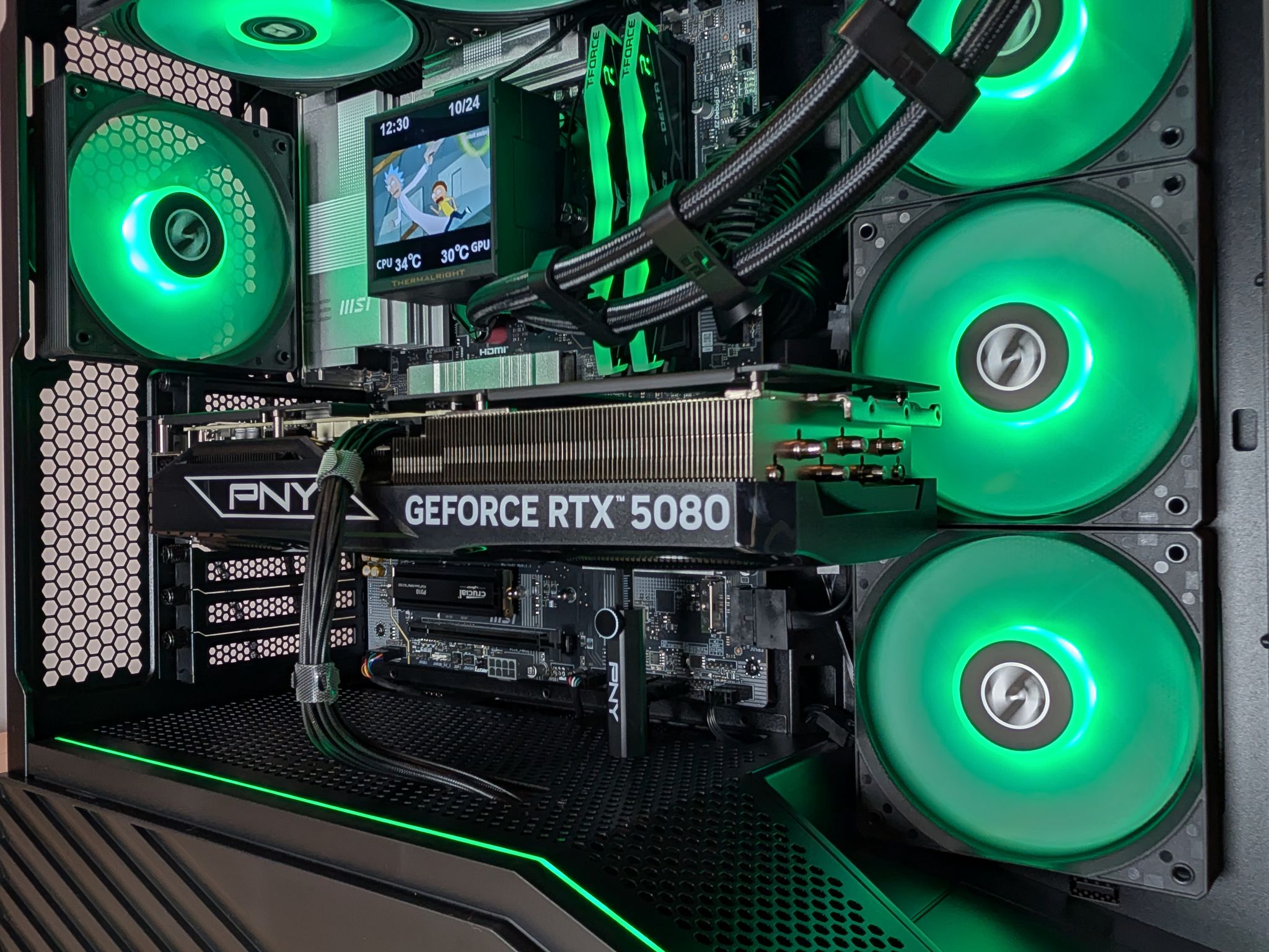 GeForce RTX 5080 Custom Gaming PC - Ryzen 7 9850X3D, 32GB RAM