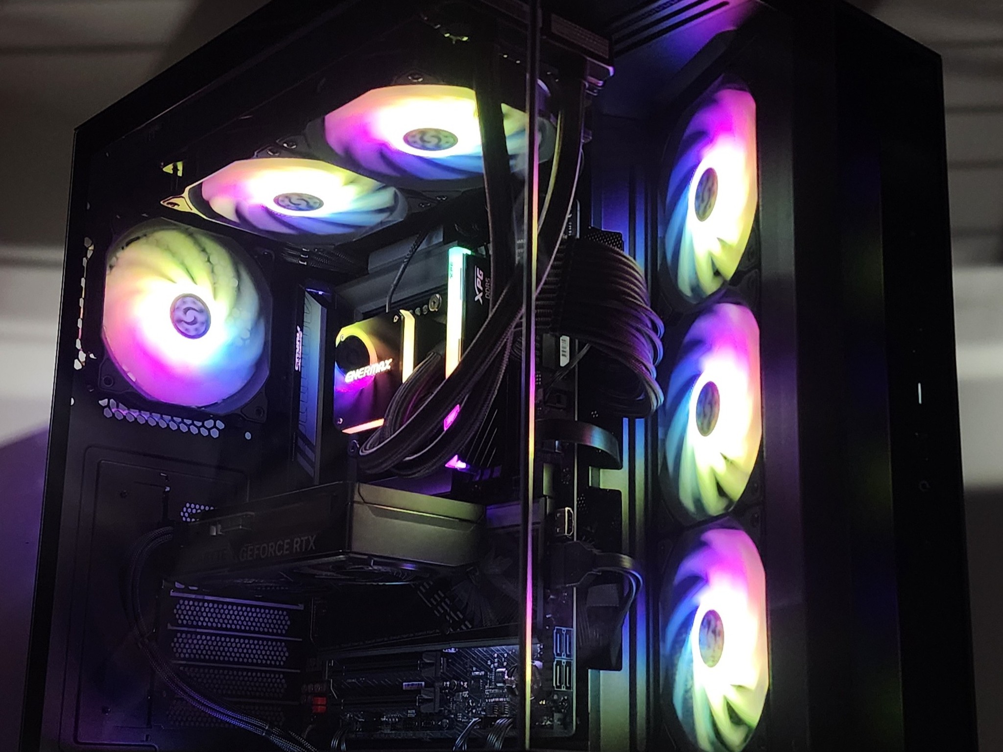 Gaming PC Intel Ultra 5 225F 16GB RAM 1TB SSD RTX 5060  8GB Windows 11 Computer