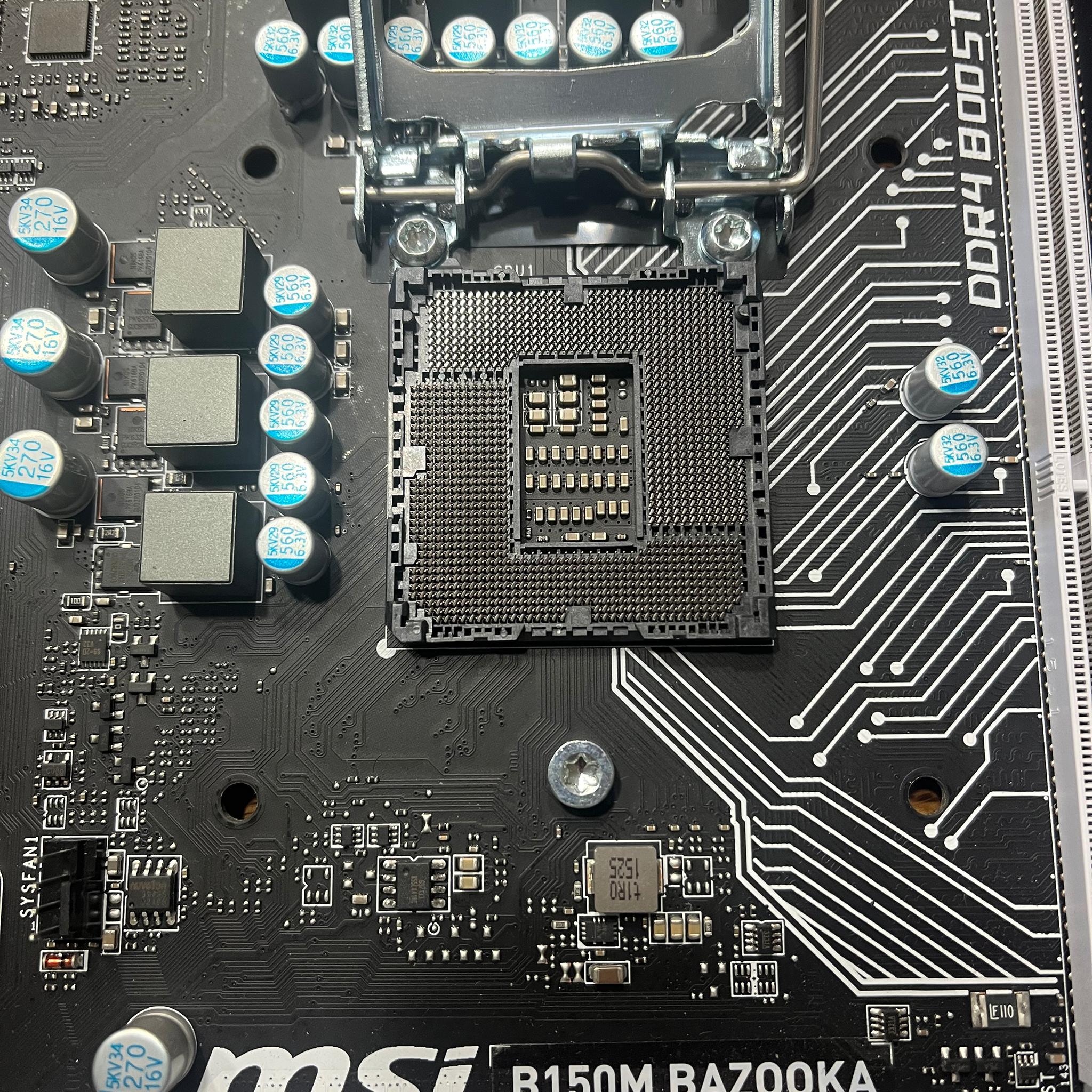 MSI B150M Bazooka (MATX) | I5-6400 | 8GB RAM | Updated BIOS | Perfect for Beginner Budget PC Build