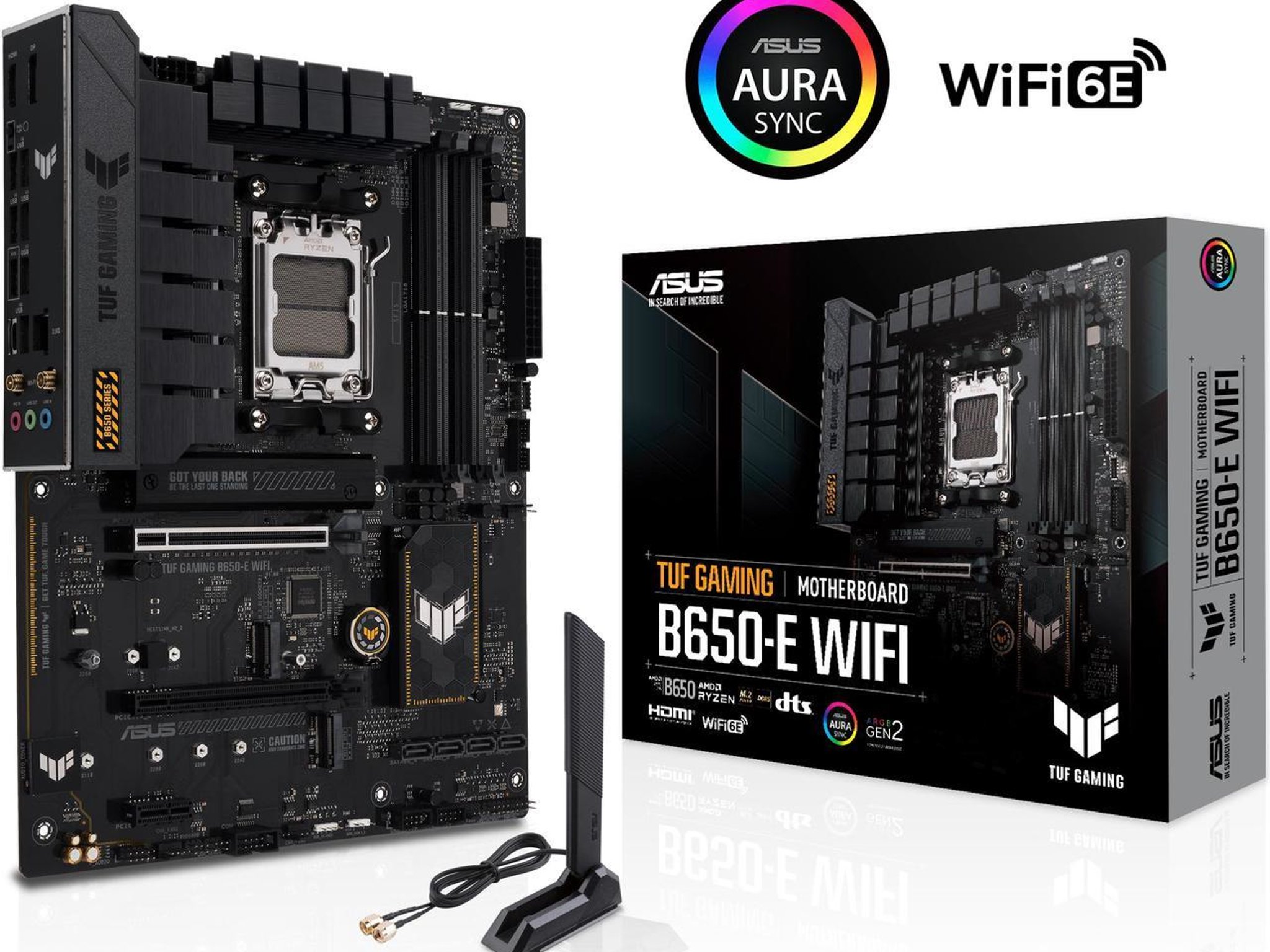 ASUS TUF GAMING B650-E WIFI AMD B650 AM5 ATX motherboard LIKE NEW